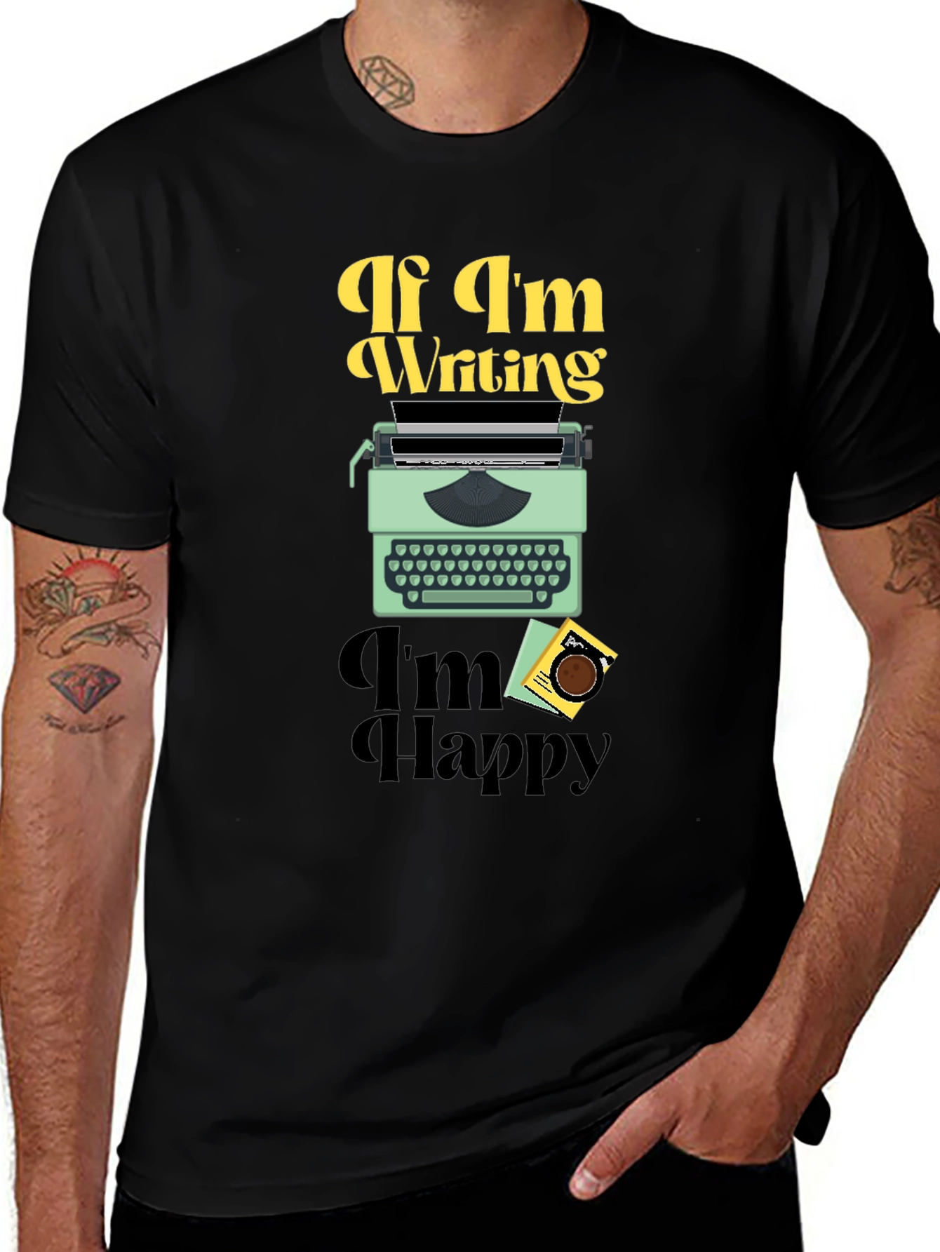 Writers Happy Place T-Shirt