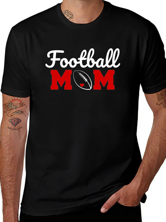 Football Mom Graphic T-Shirt