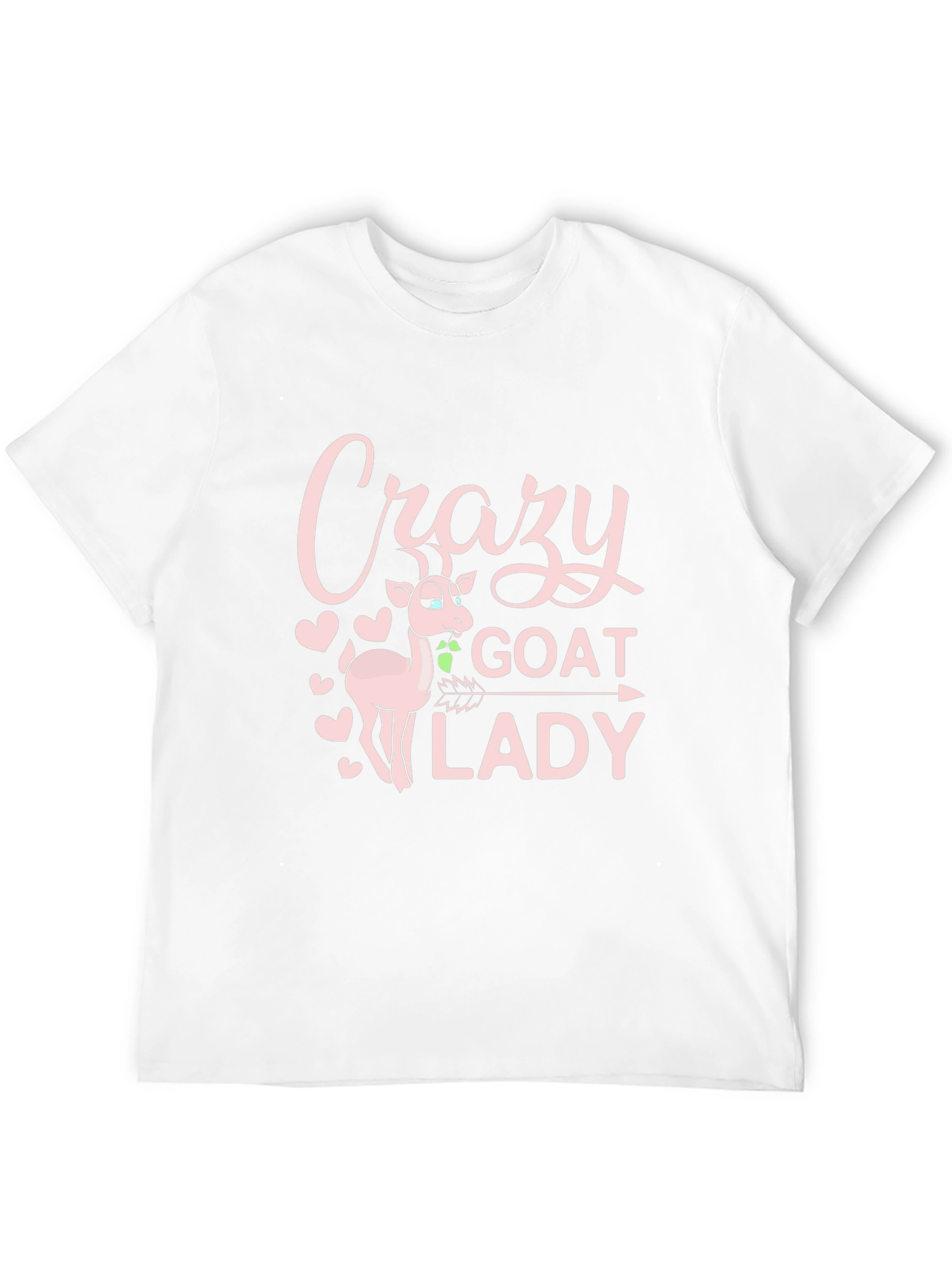 Crazy Goat Lady Graphic Tee - Black