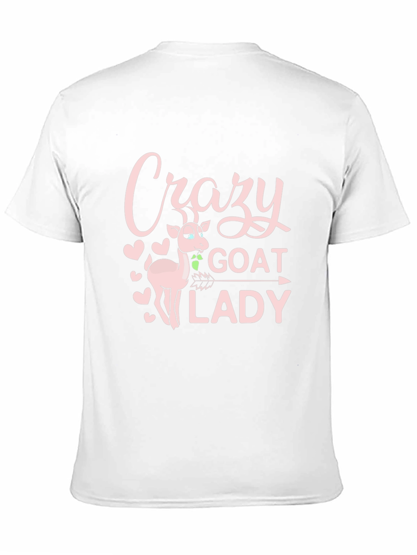 Crazy Goat Lady Graphic Tee - Black