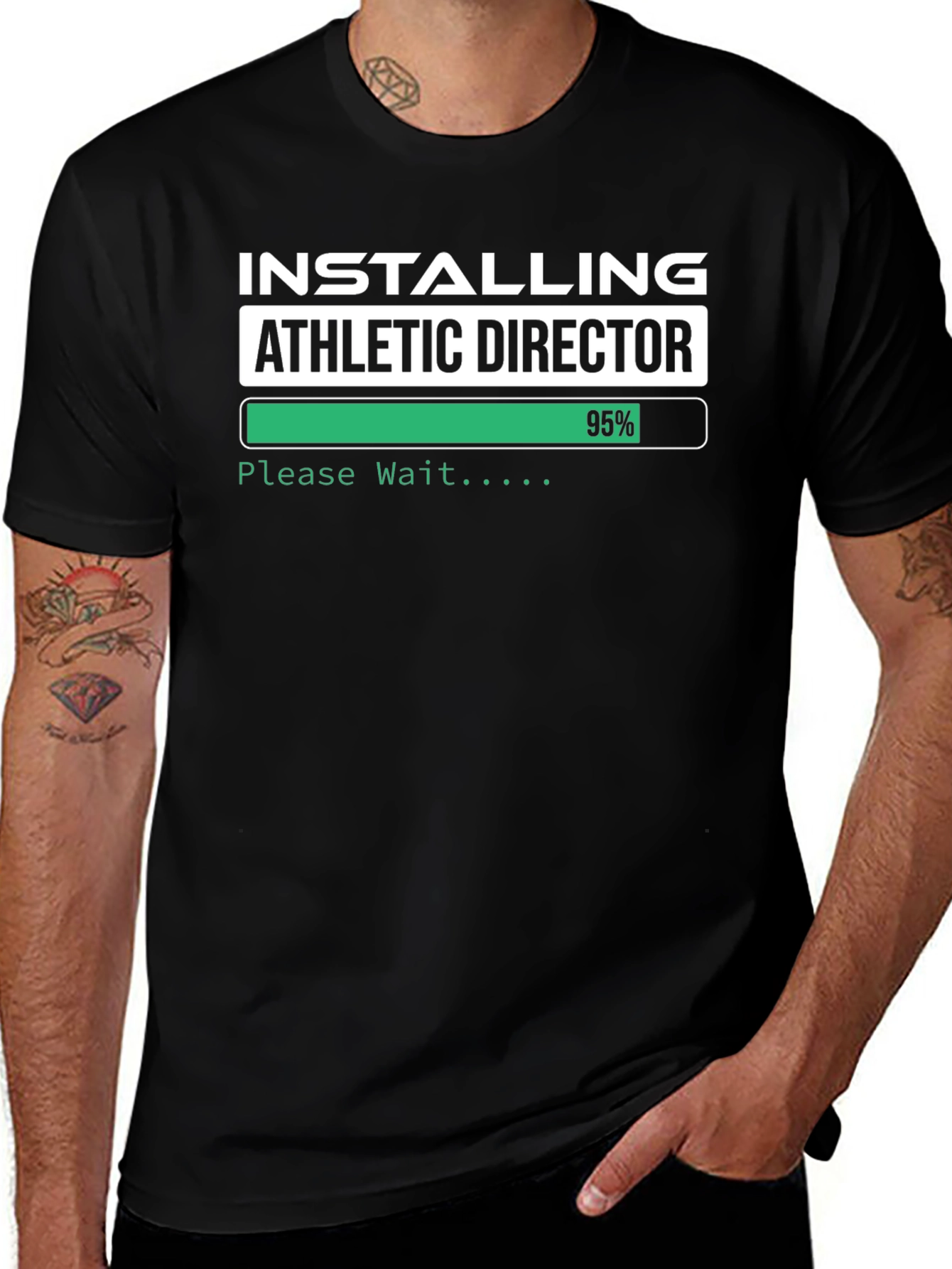Installing Athletic Director T-Shirt