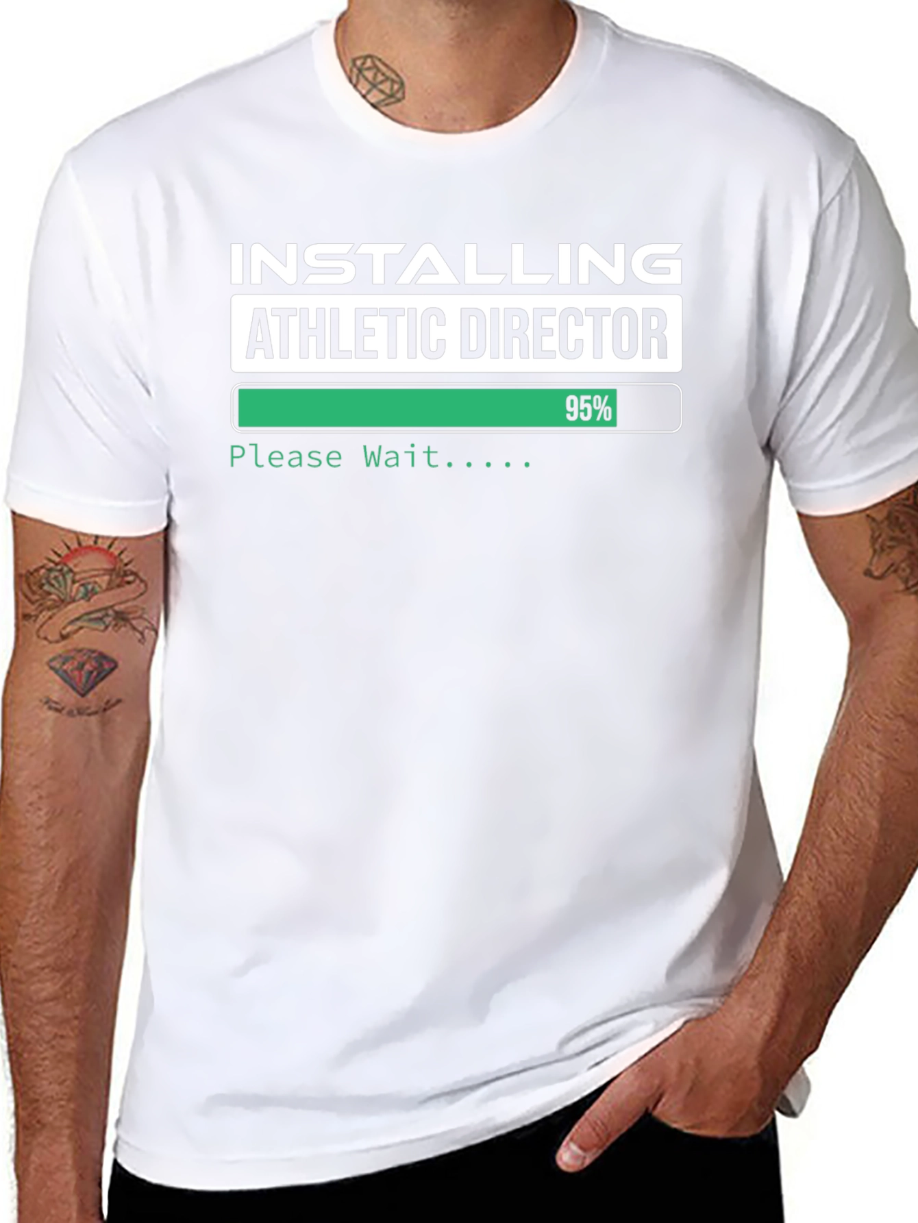 Installing Athletic Director T-Shirt