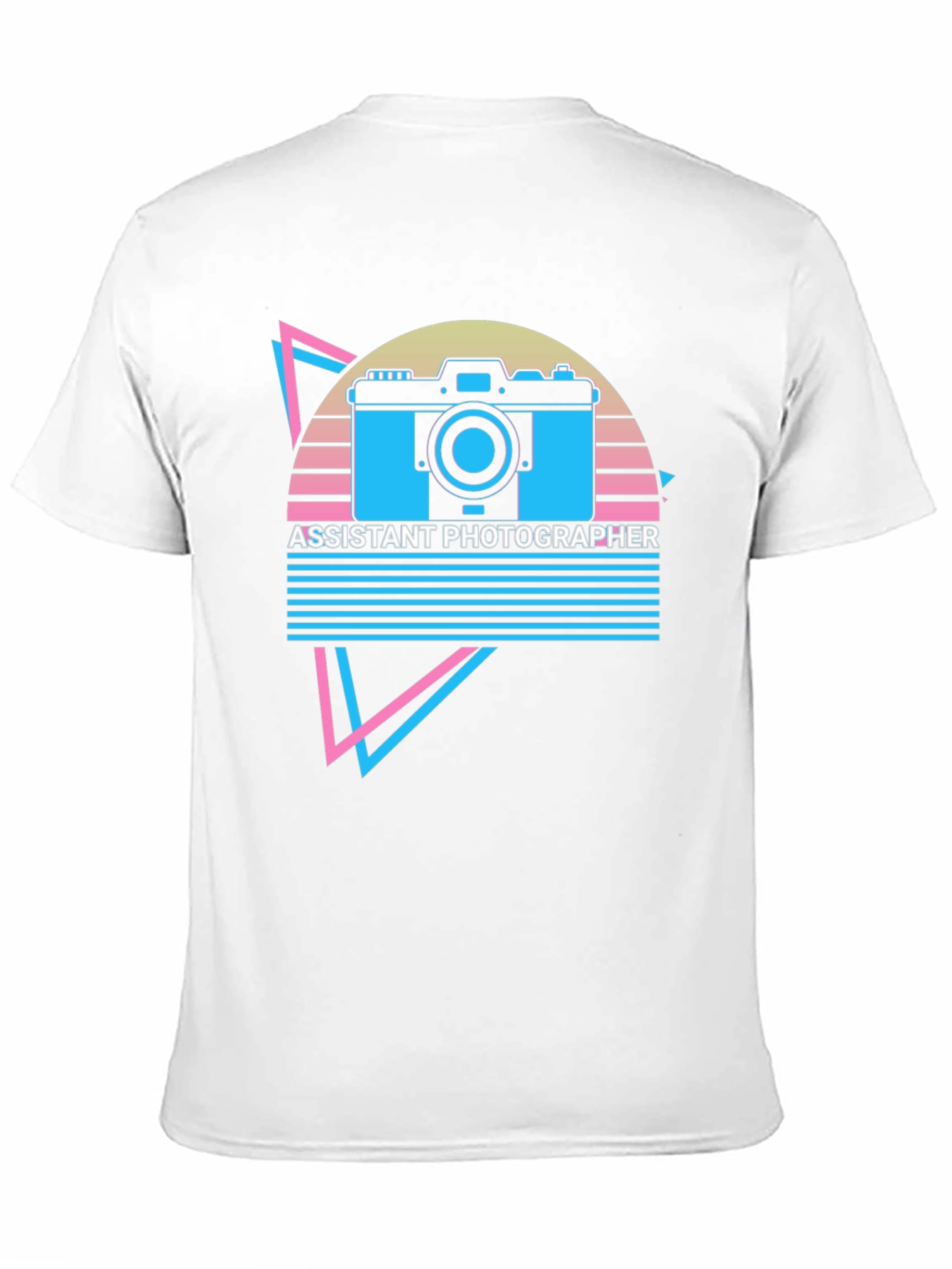 Assistant Photographer Retro Graphic T-Shirt