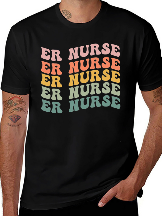 Retro ER Nurse T-Shirt - Vintage Style