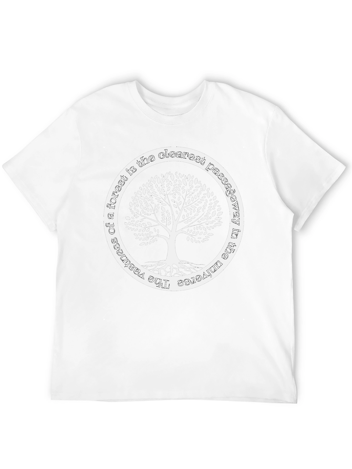 Forest Tree T-Shirt - Universe Passage