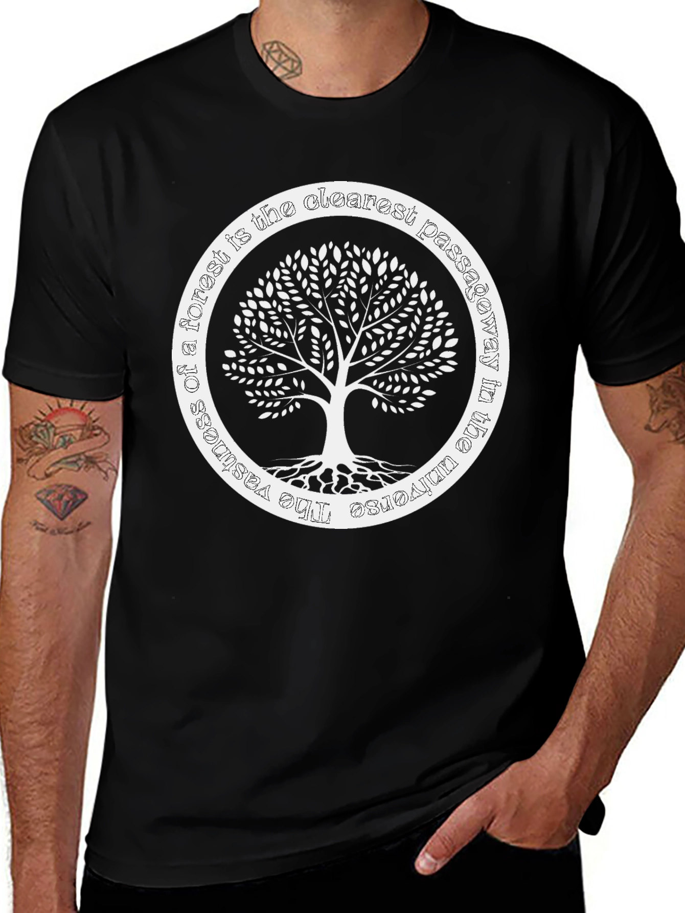 Forest Tree T-Shirt - Universe Passage