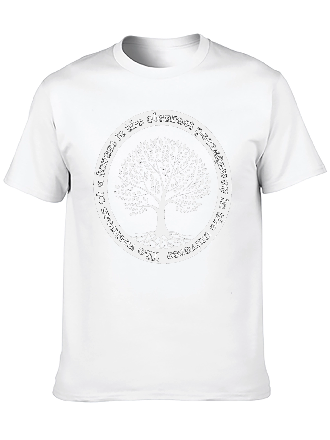 Forest Tree T-Shirt - Universe Passage