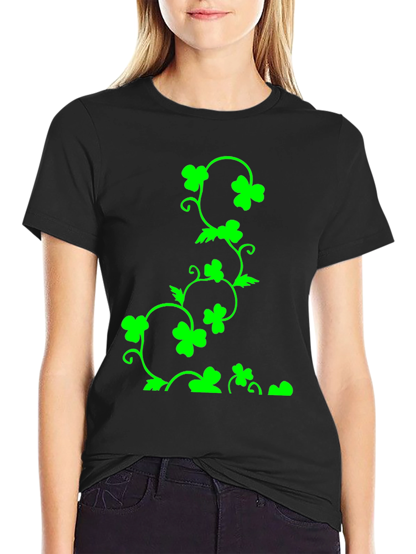 Shamrock Vine T-Shirt - St. Patricks Day Style