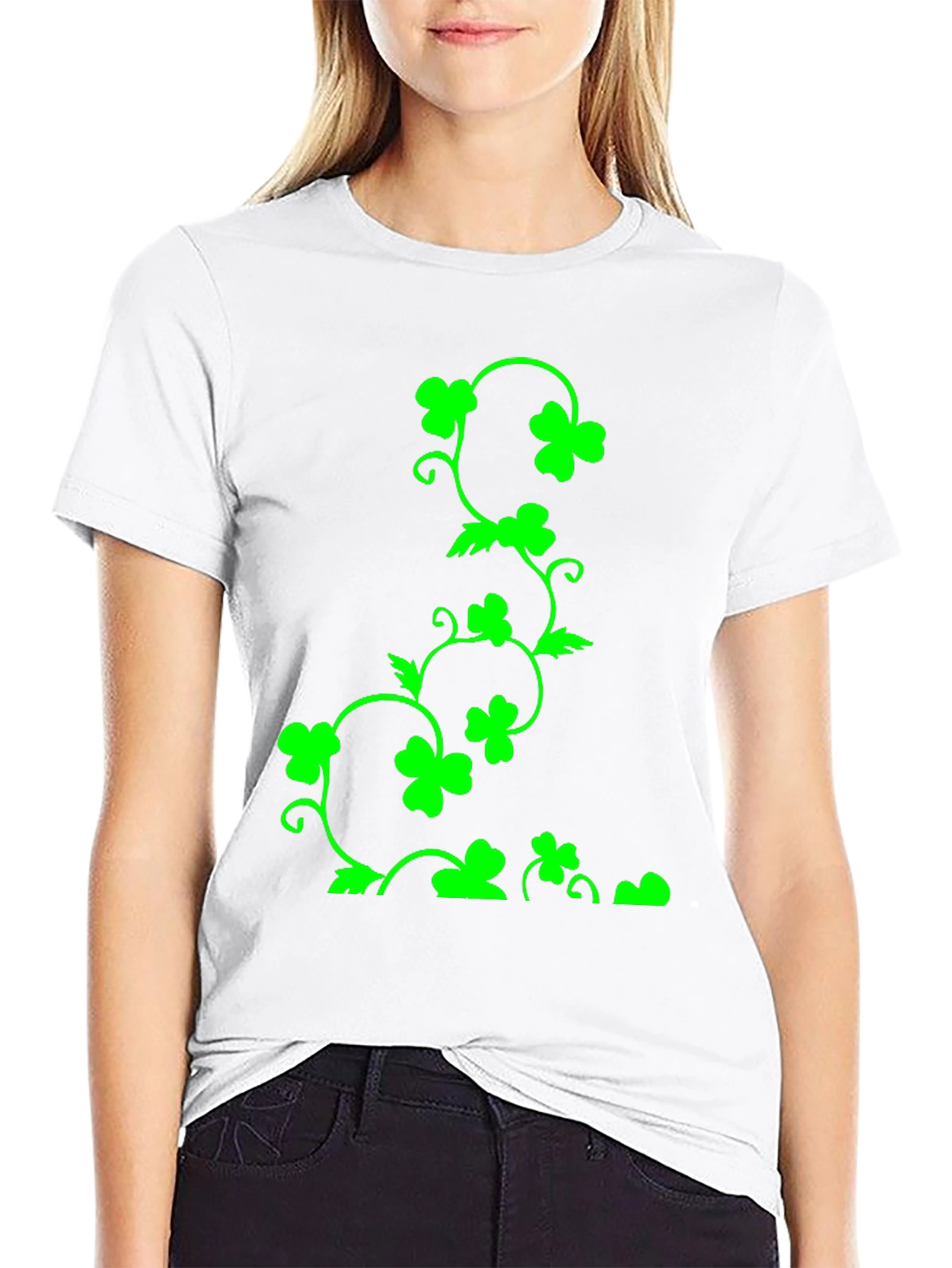 Shamrock Vine T-Shirt - St. Patricks Day Style