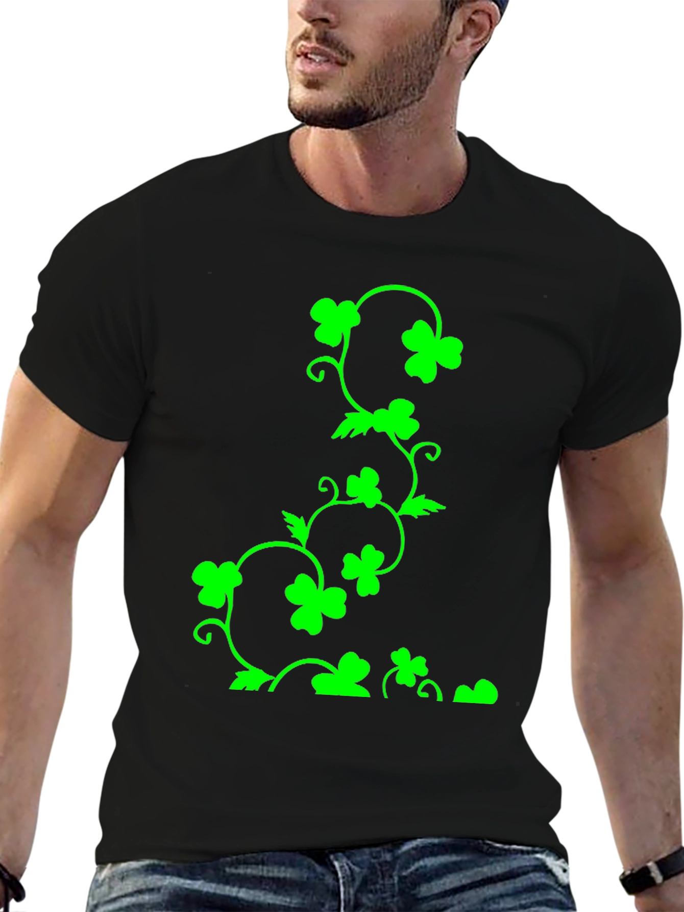 Shamrock Vine T-Shirt - St. Patricks Day Style