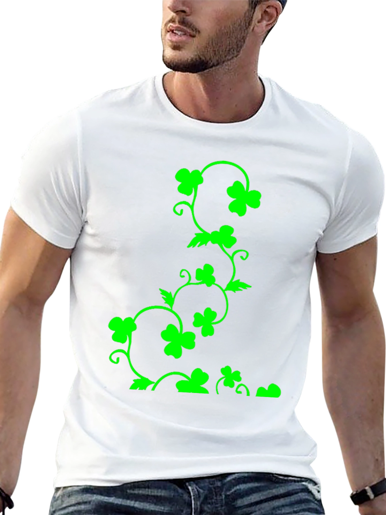 Shamrock Vine T-Shirt - St. Patricks Day Style