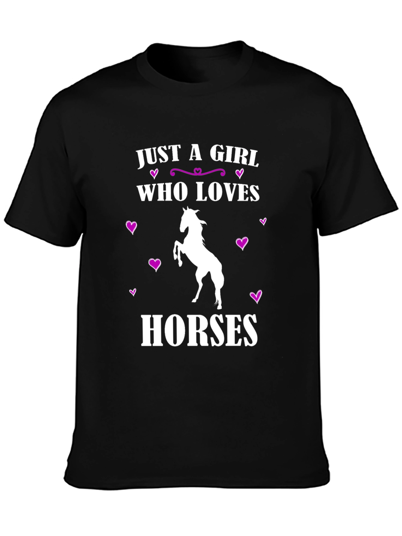 Just A Girl Who Loves Horses T-Shirt
