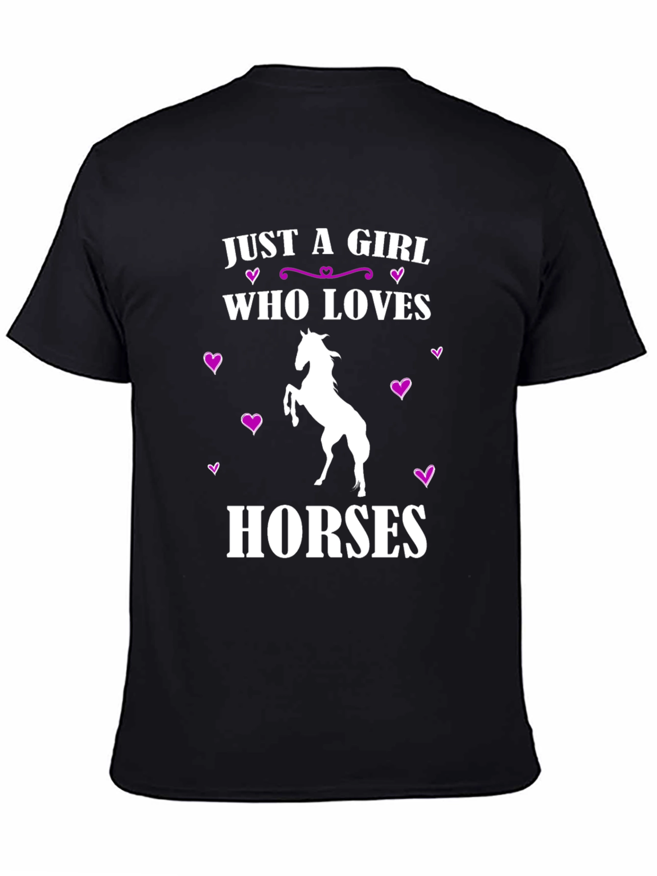 Just A Girl Who Loves Horses T-Shirt