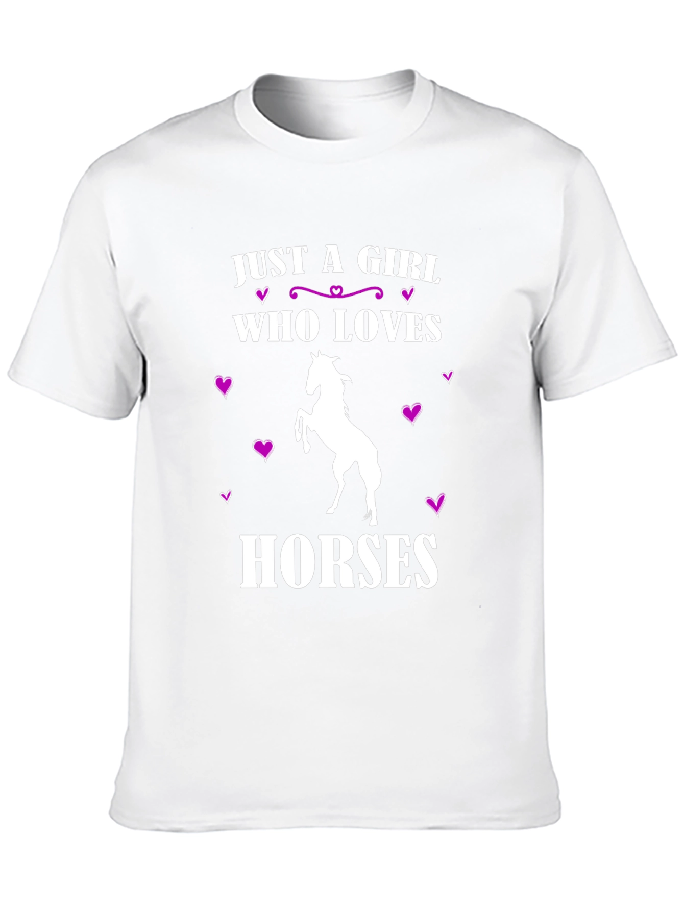 Just A Girl Who Loves Horses T-Shirt