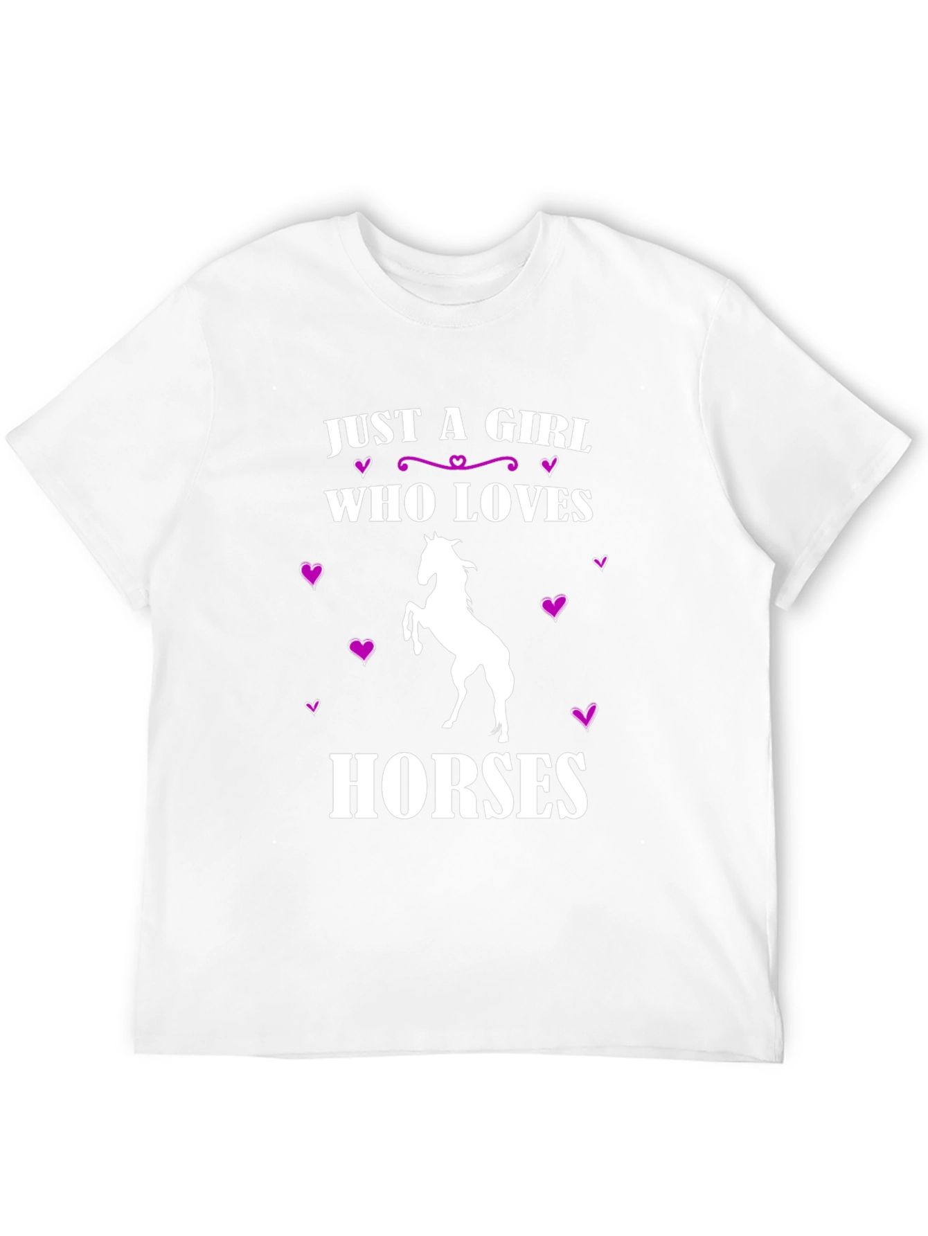 Just A Girl Who Loves Horses T-Shirt