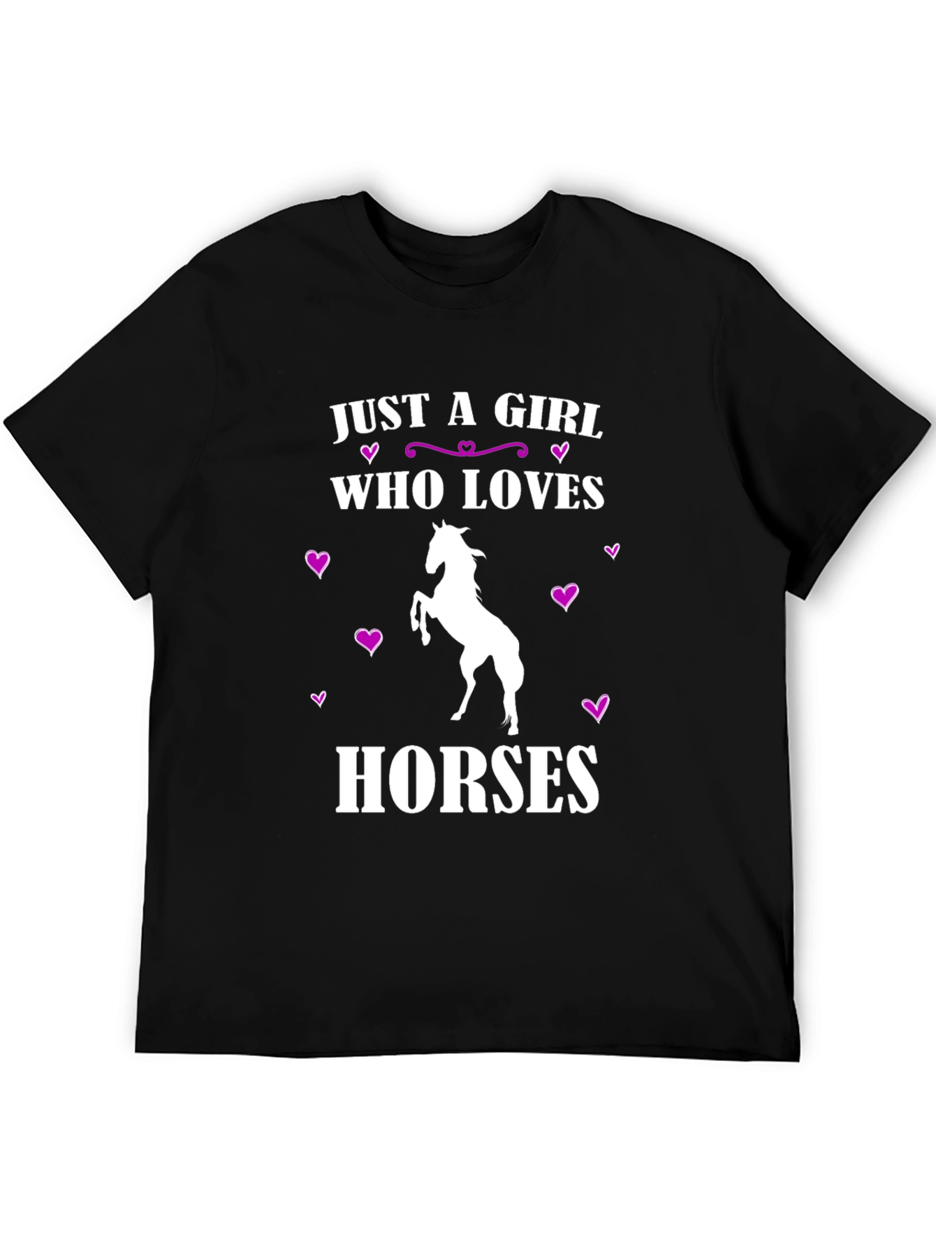 Just A Girl Who Loves Horses T-Shirt