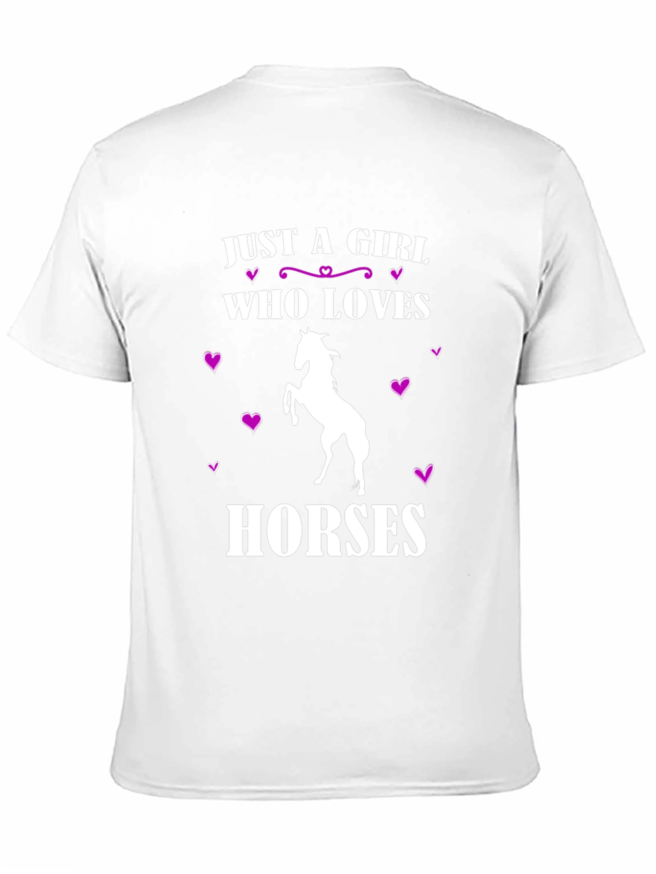 Just A Girl Who Loves Horses T-Shirt