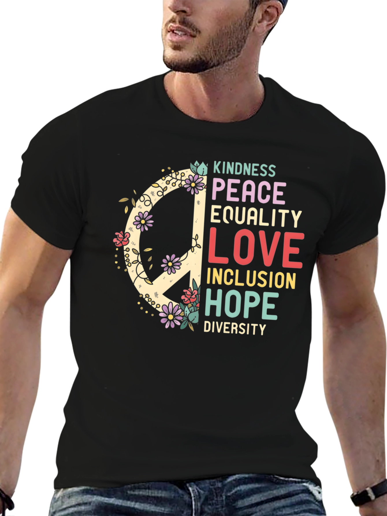 Kindness Peace Equality Love T-Shirt