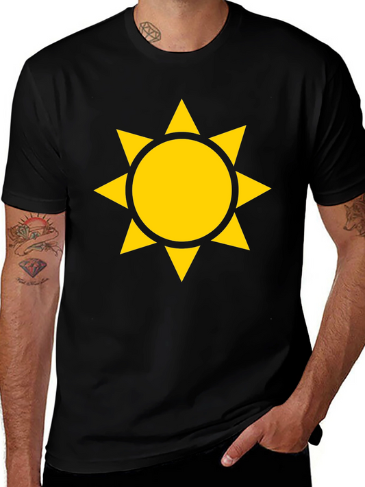 Sun Graphic Black T-Shirt