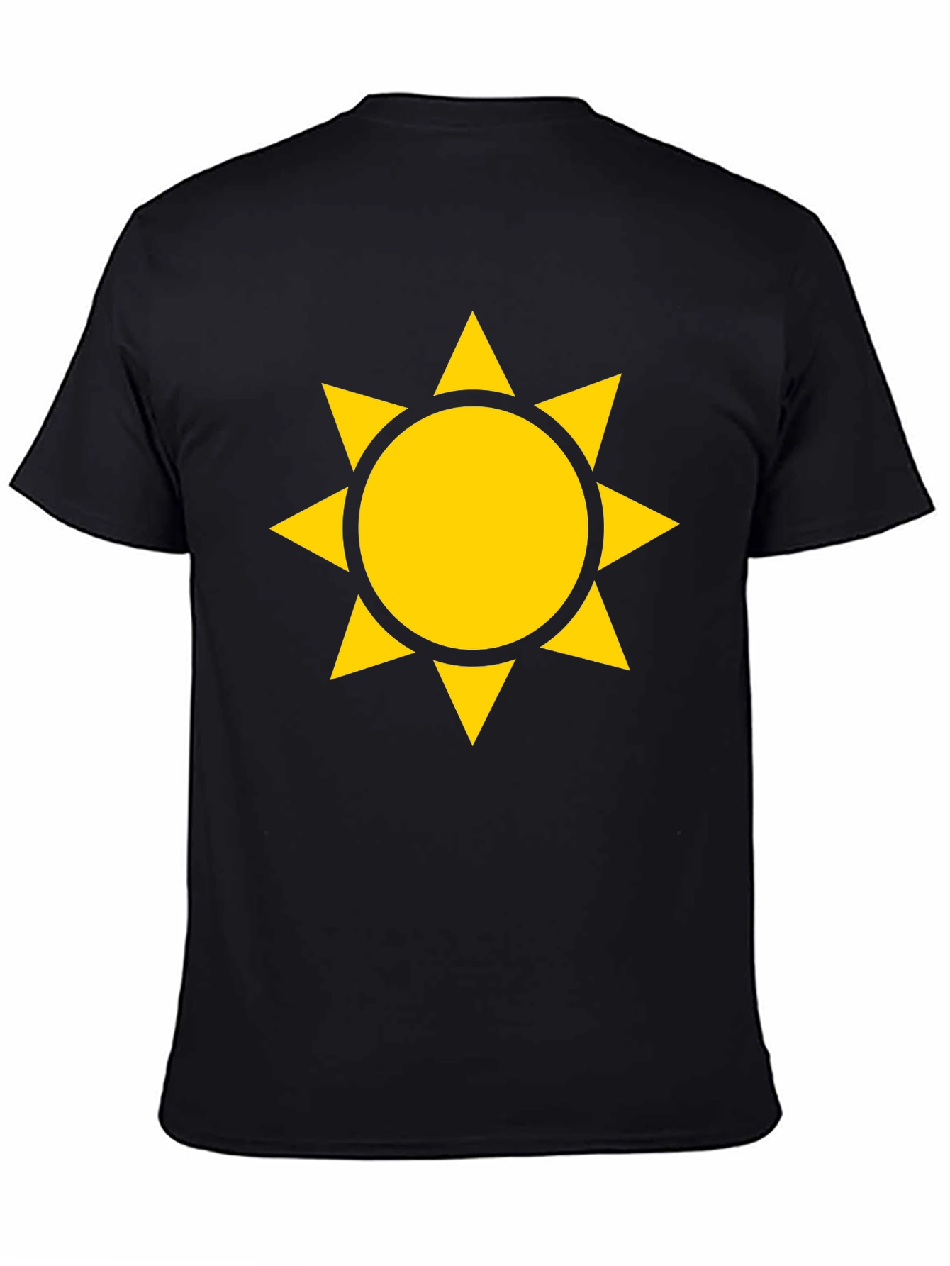 Sun Graphic Black T-Shirt