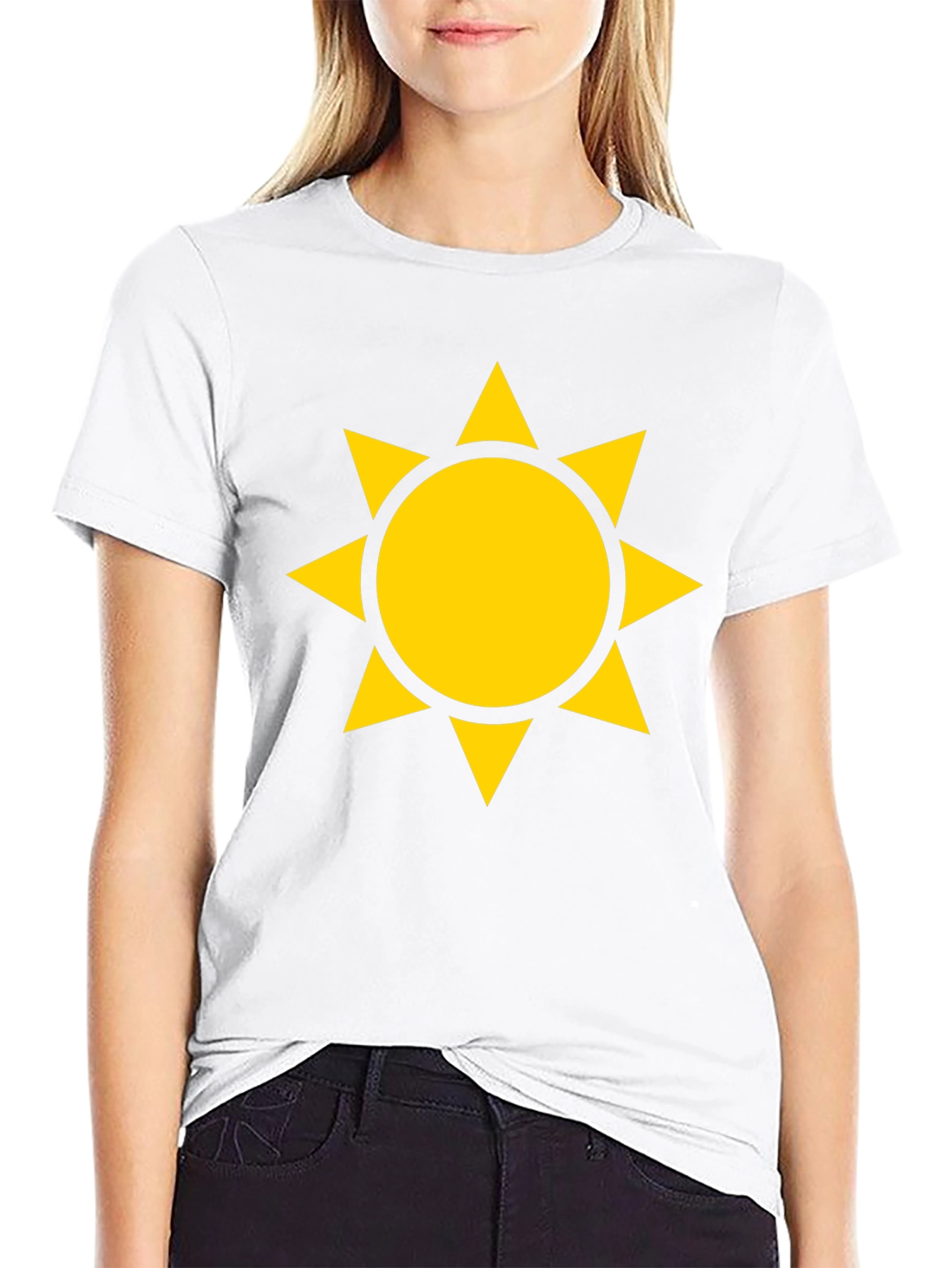 Sun Graphic Black T-Shirt