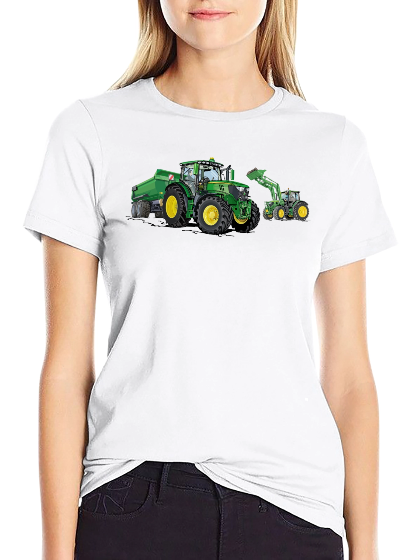 Tractor Graphic Tee - Farm Life Shirt