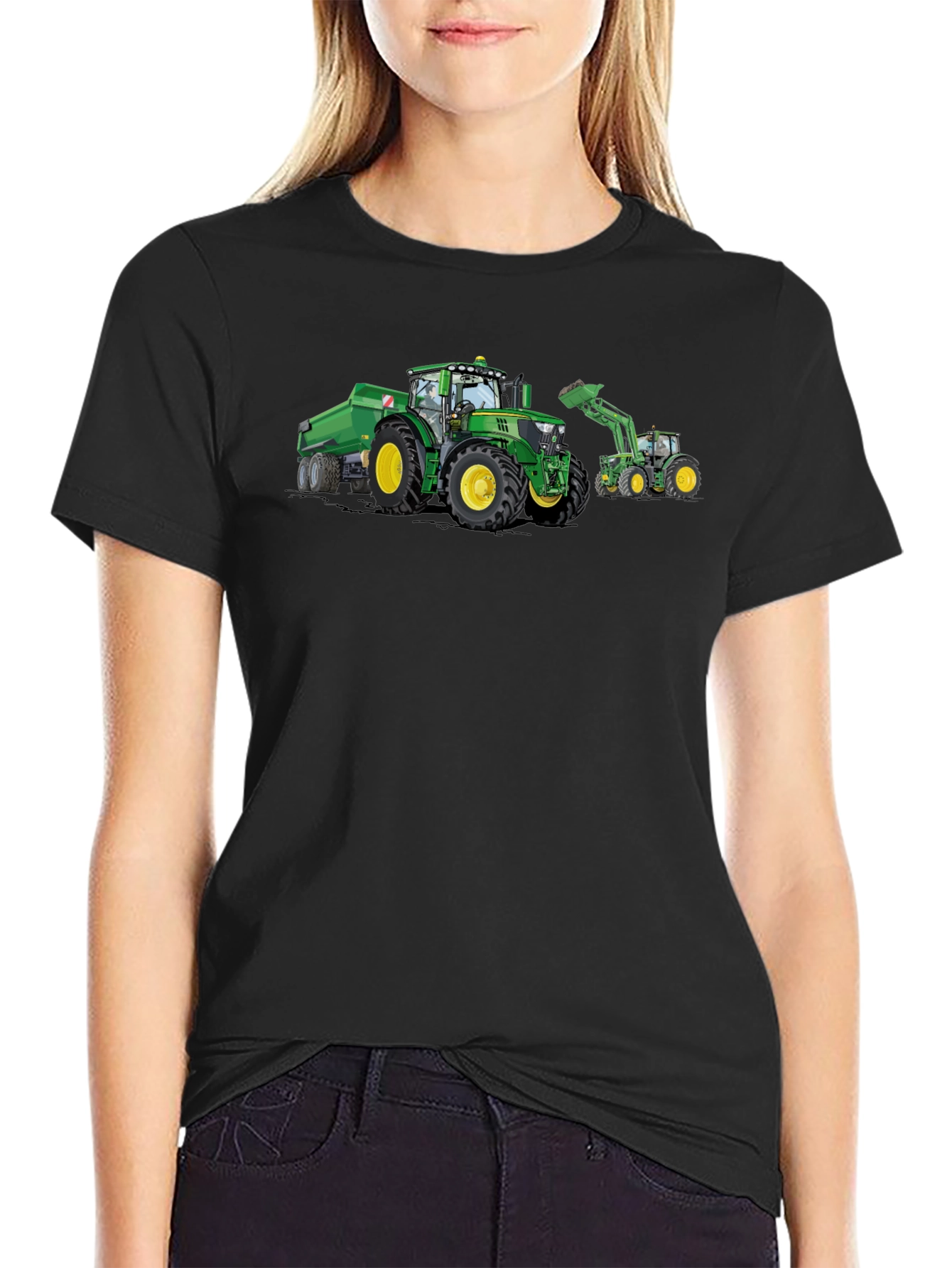 Tractor Graphic Tee - Farm Life Shirt