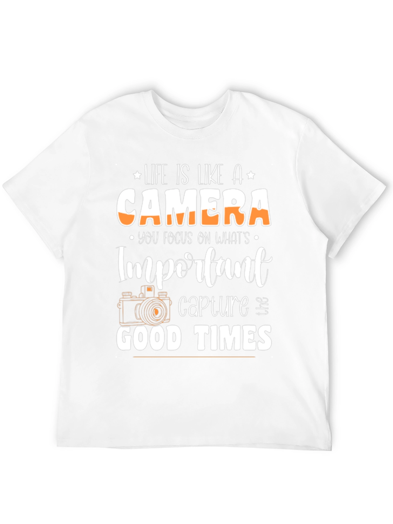 Life is Like A Camera Graphic T-Shirt