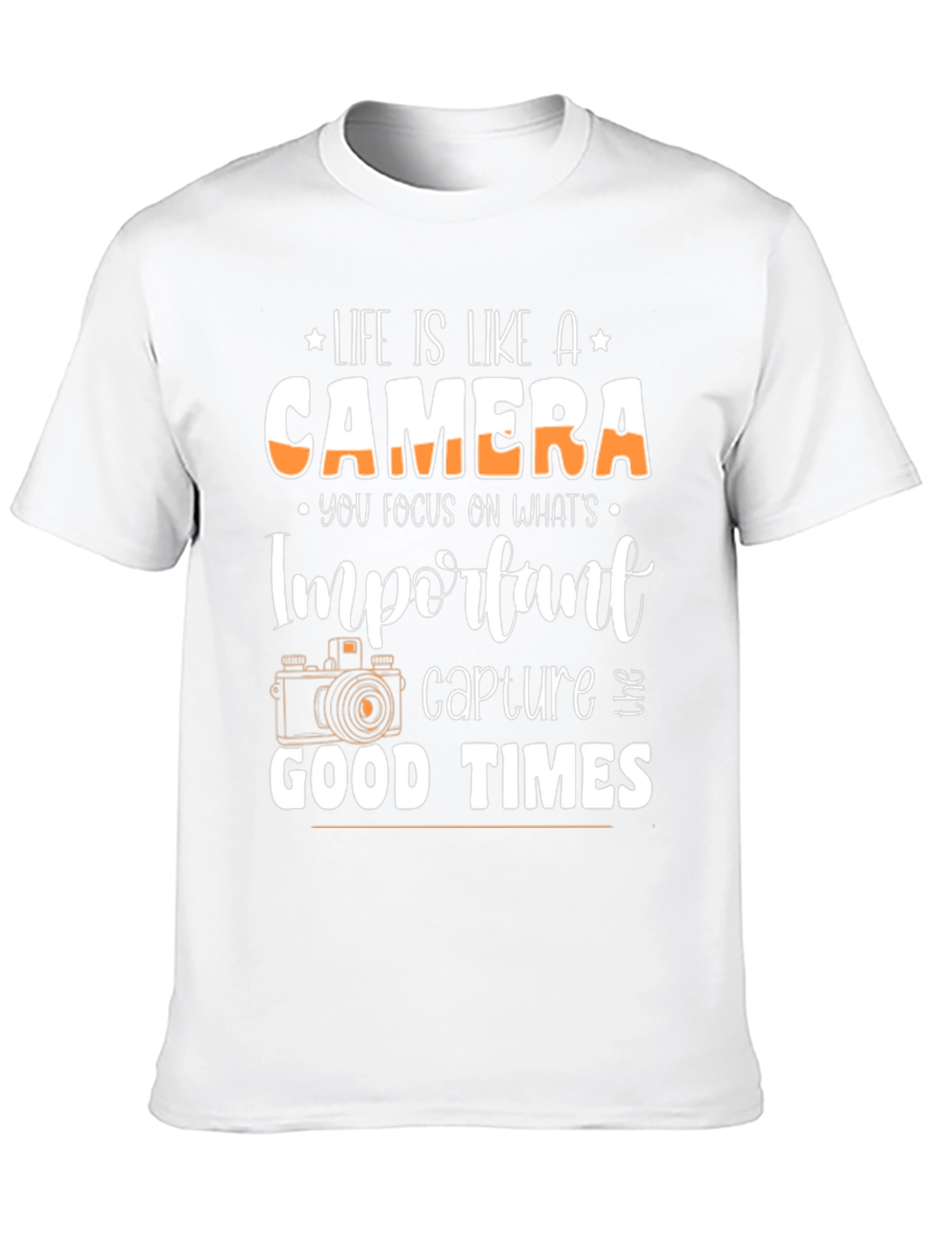 Life is Like A Camera Graphic T-Shirt