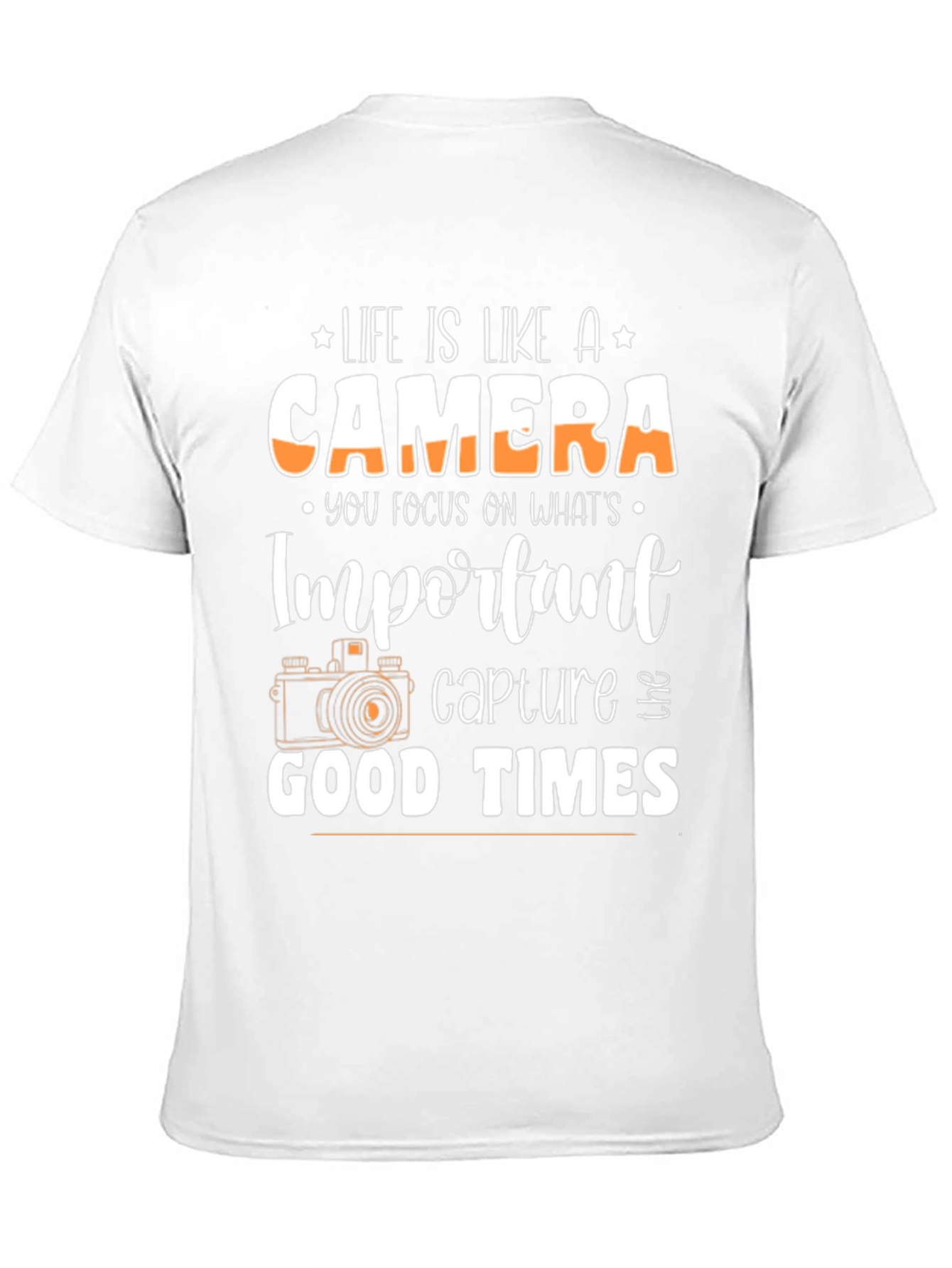 Life is Like A Camera Graphic T-Shirt