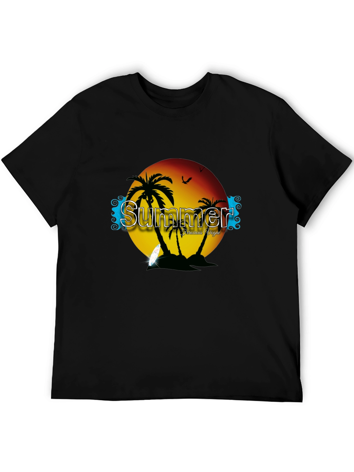 Summer Vacation Graphic T-Shirt