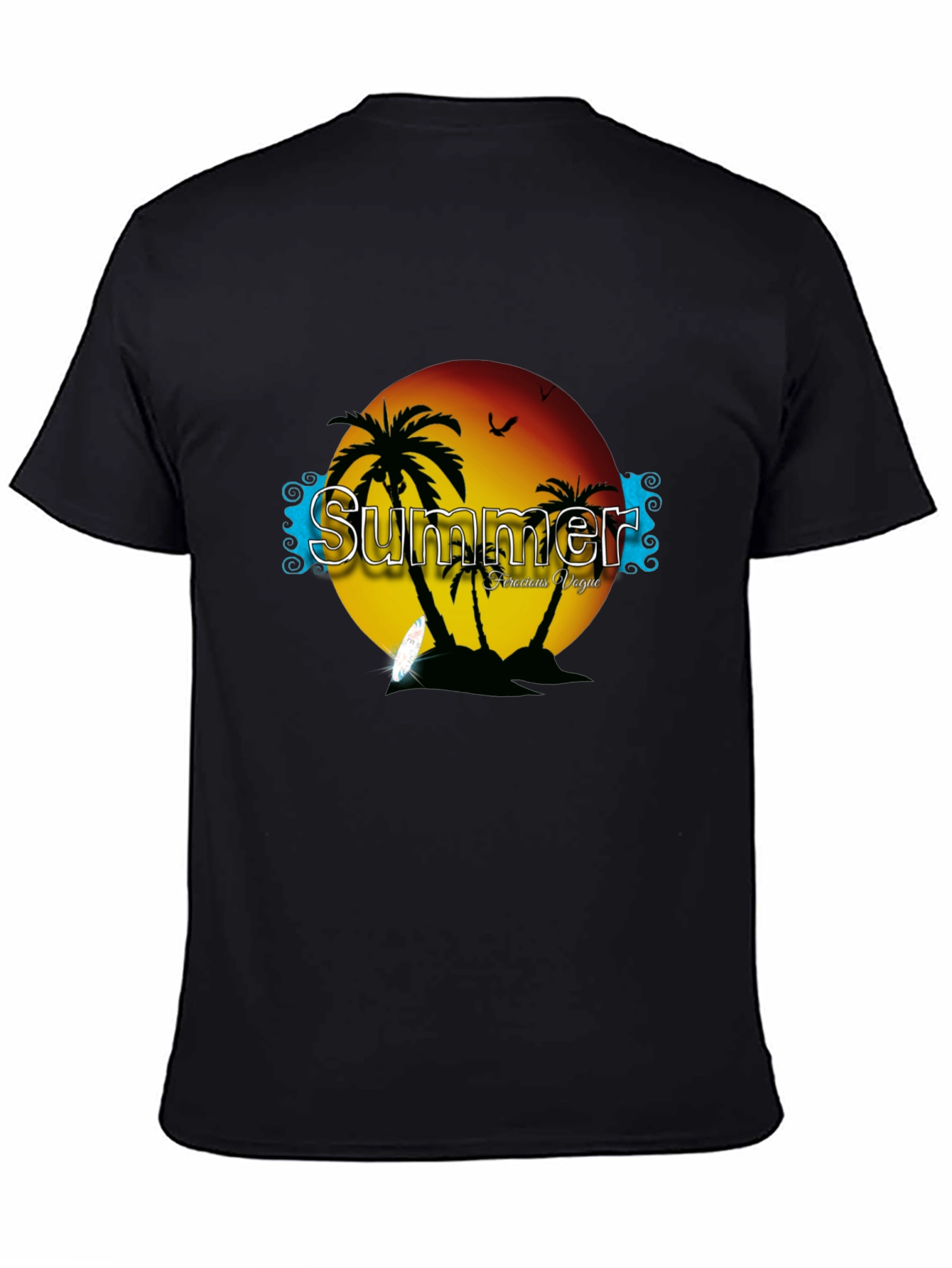 Summer Vacation Graphic T-Shirt
