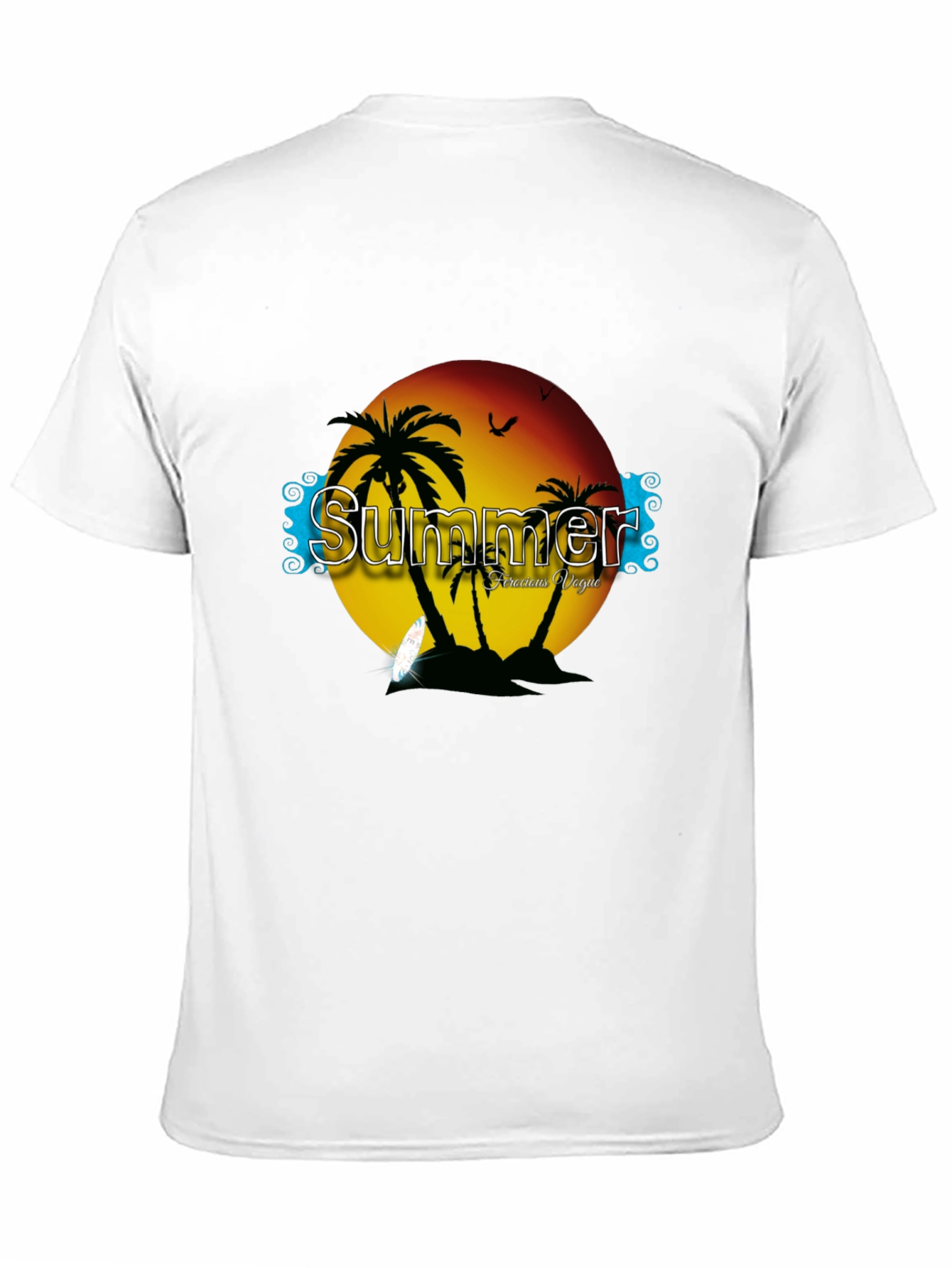 Summer Vacation Graphic T-Shirt