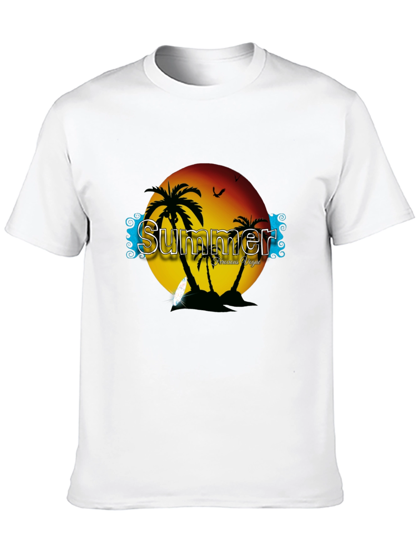 Summer Vacation Graphic T-Shirt