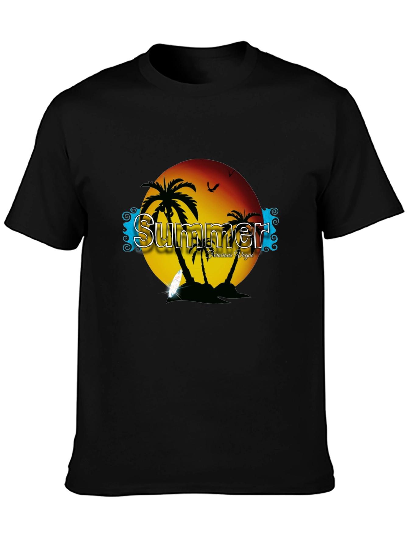 Summer Vacation Graphic T-Shirt