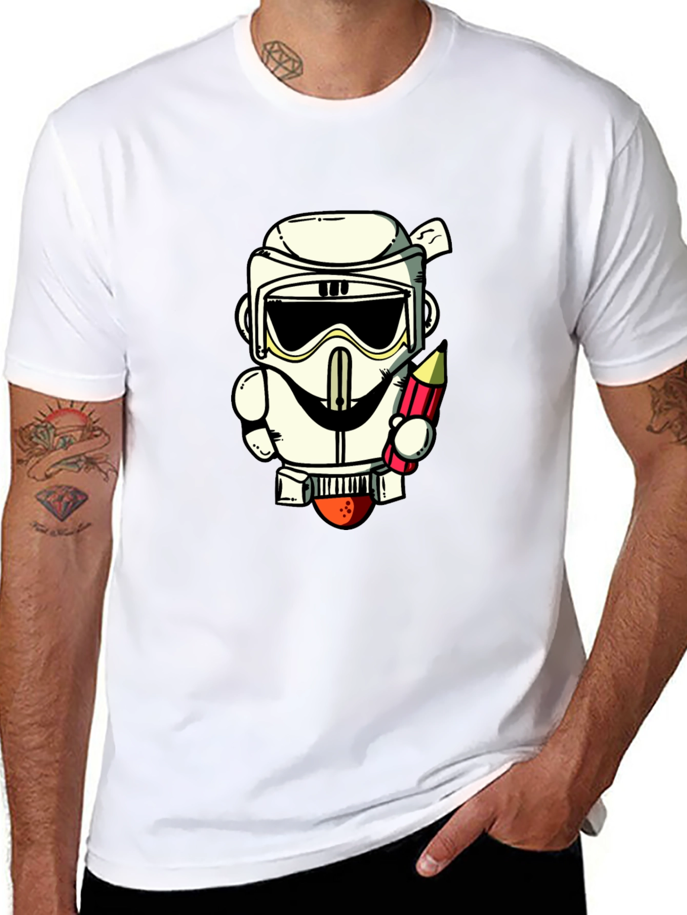 Stormtrooper Artist Graphic Tee