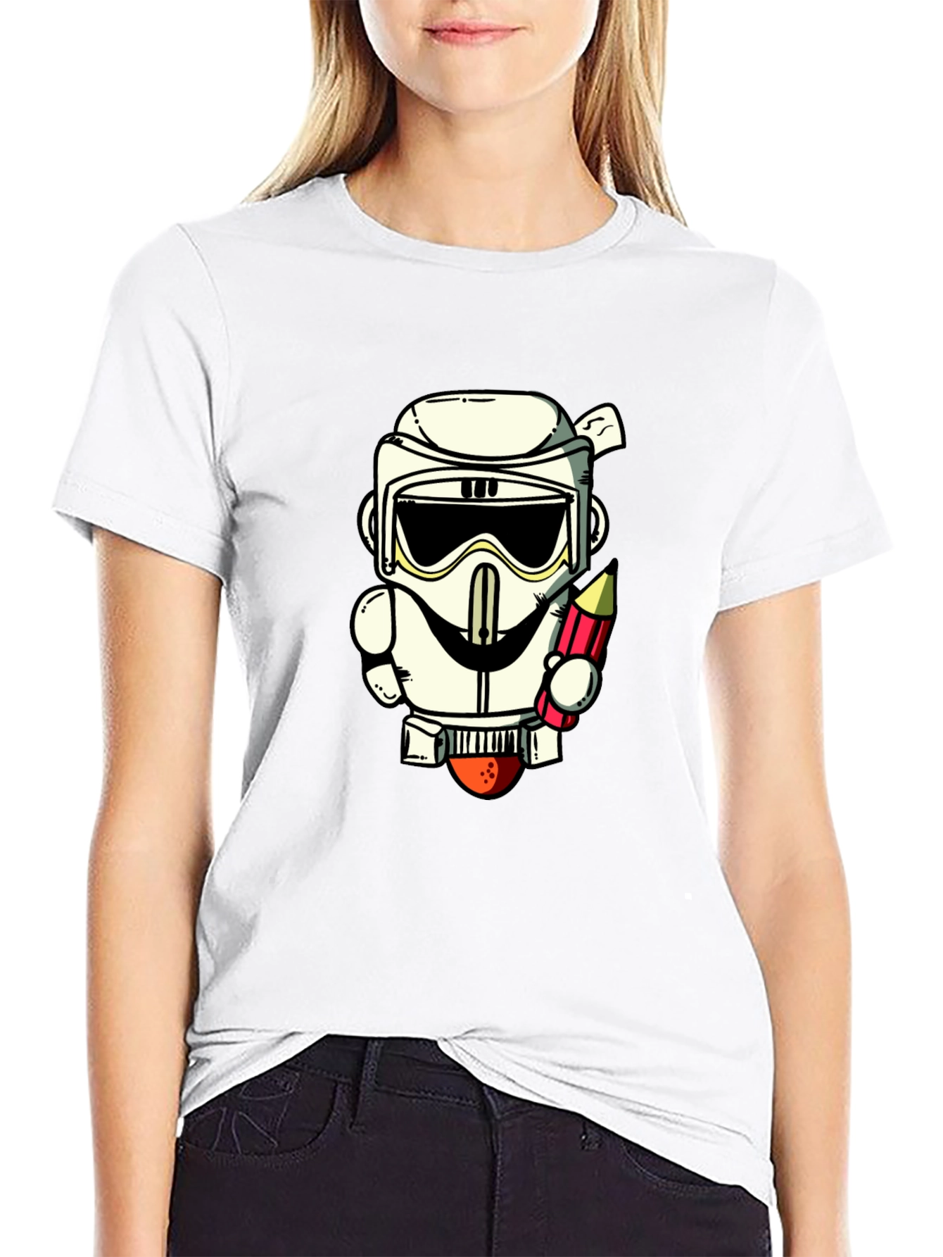 Stormtrooper Artist Graphic Tee