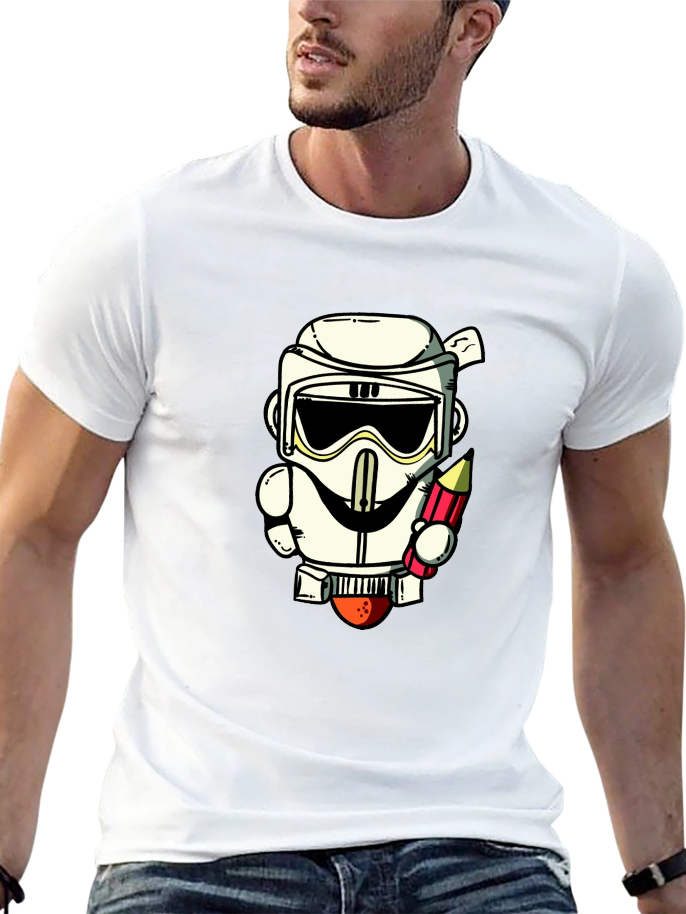 Stormtrooper Artist Graphic Tee
