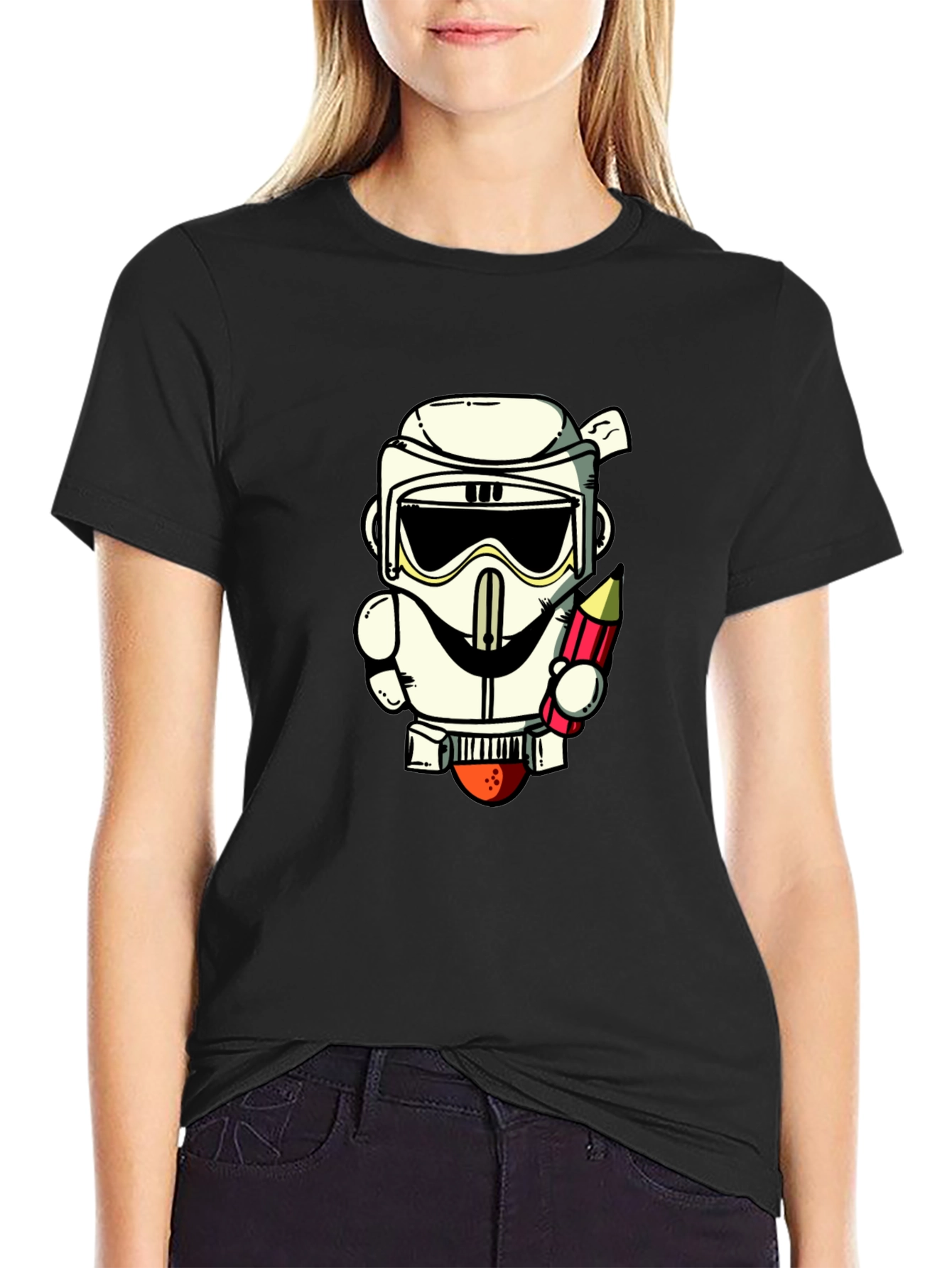 Stormtrooper Artist Graphic Tee