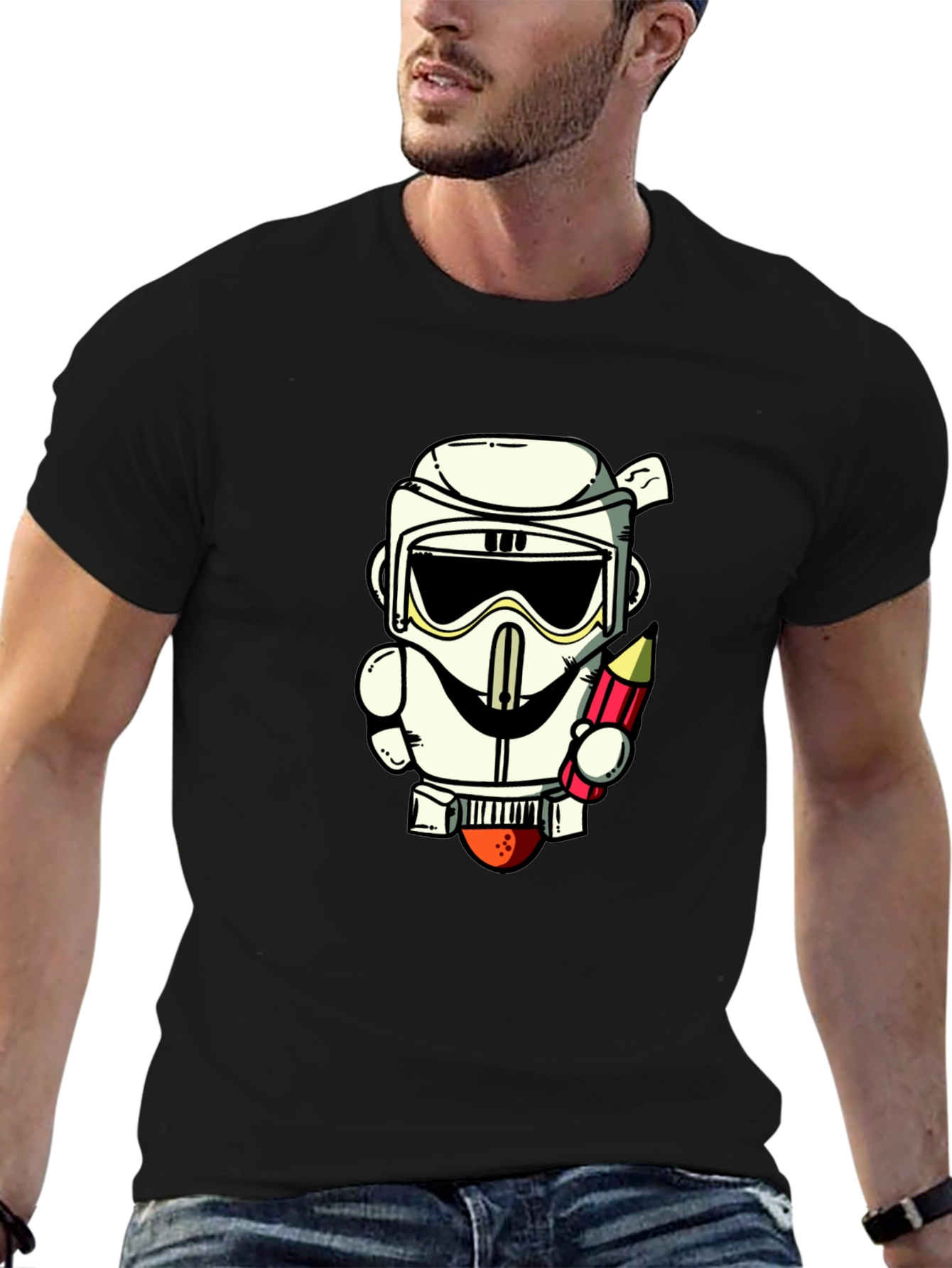 Stormtrooper Artist Graphic Tee