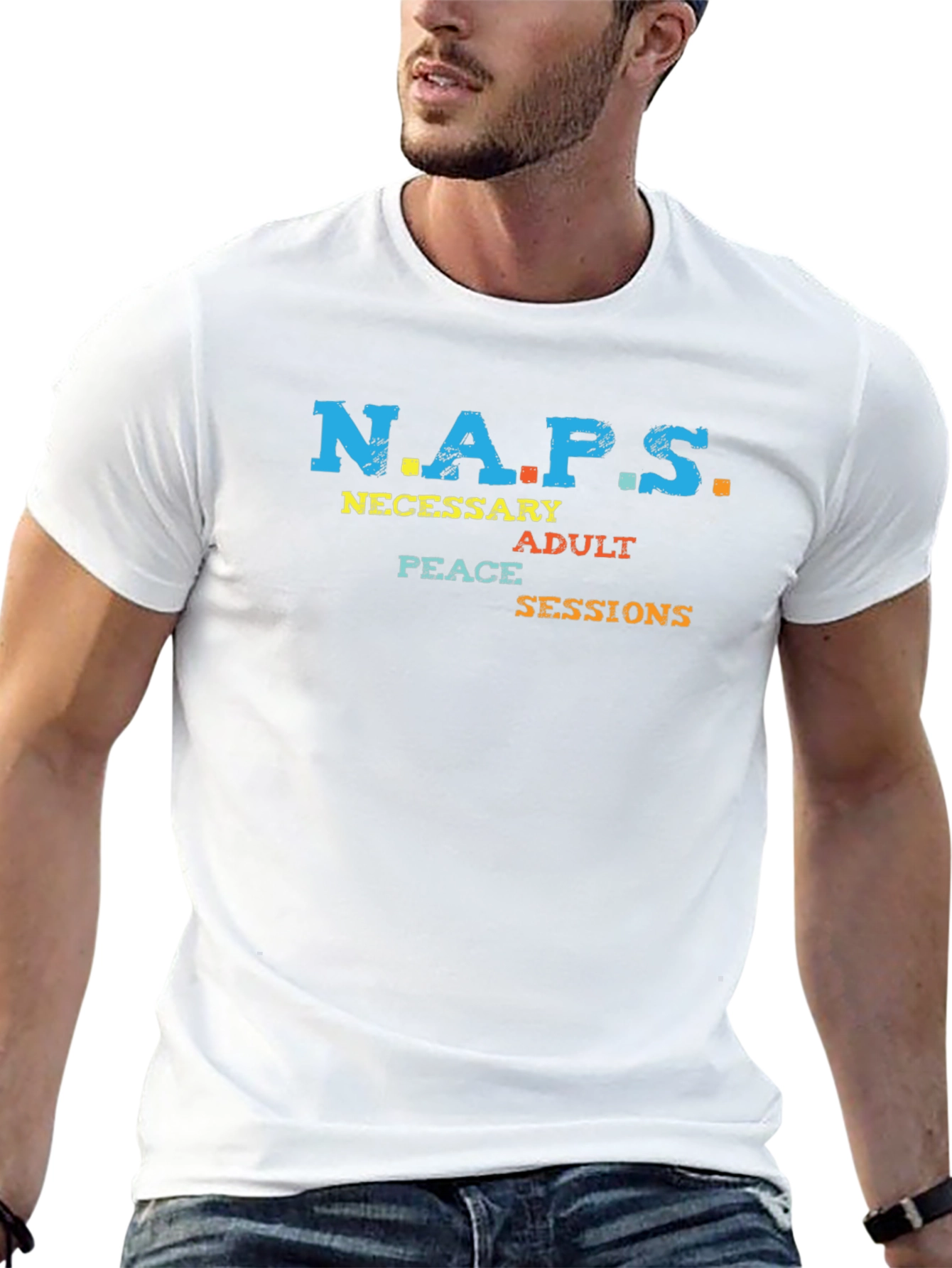 N.A.P.S. Graphic Tee - Necessary Adult Peace Sessions