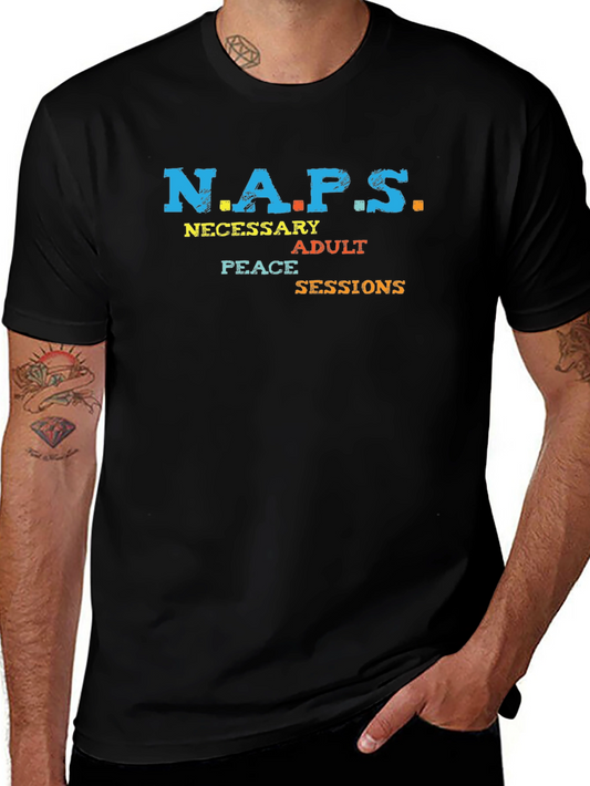 N.A.P.S. Graphic Tee - Necessary Adult Peace Sessions