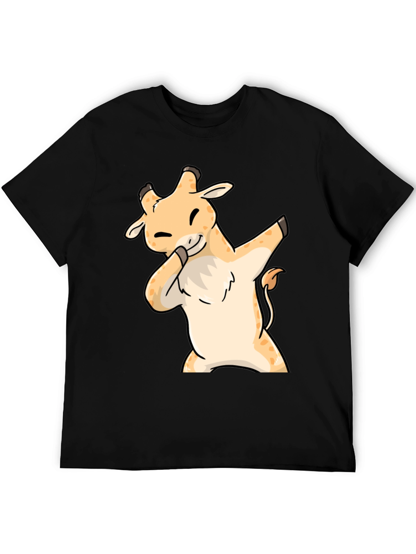 Dabbing Giraffe T-Shirt - Cute Cartoon Animal Tee