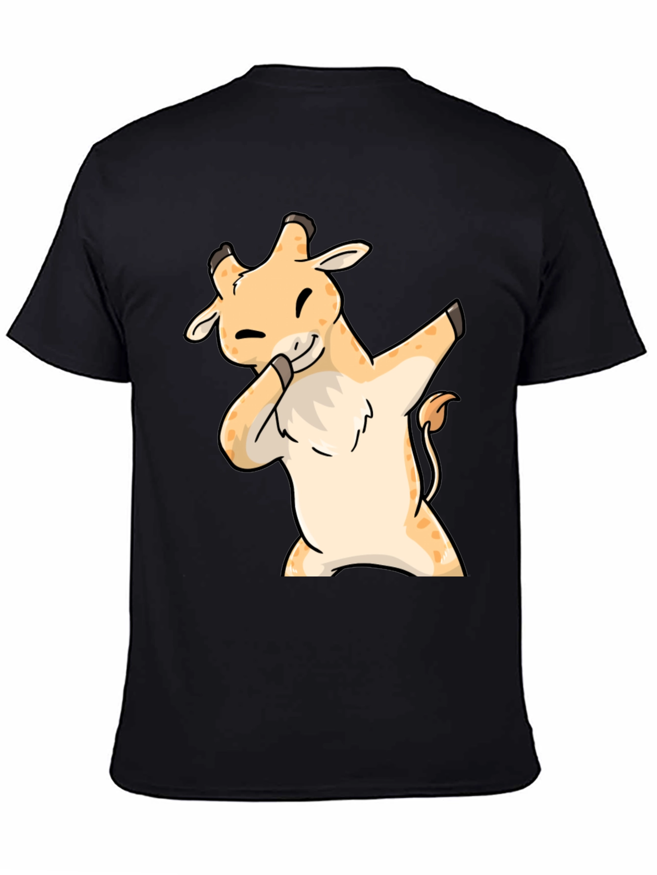 Dabbing Giraffe T-Shirt - Cute Cartoon Animal Tee