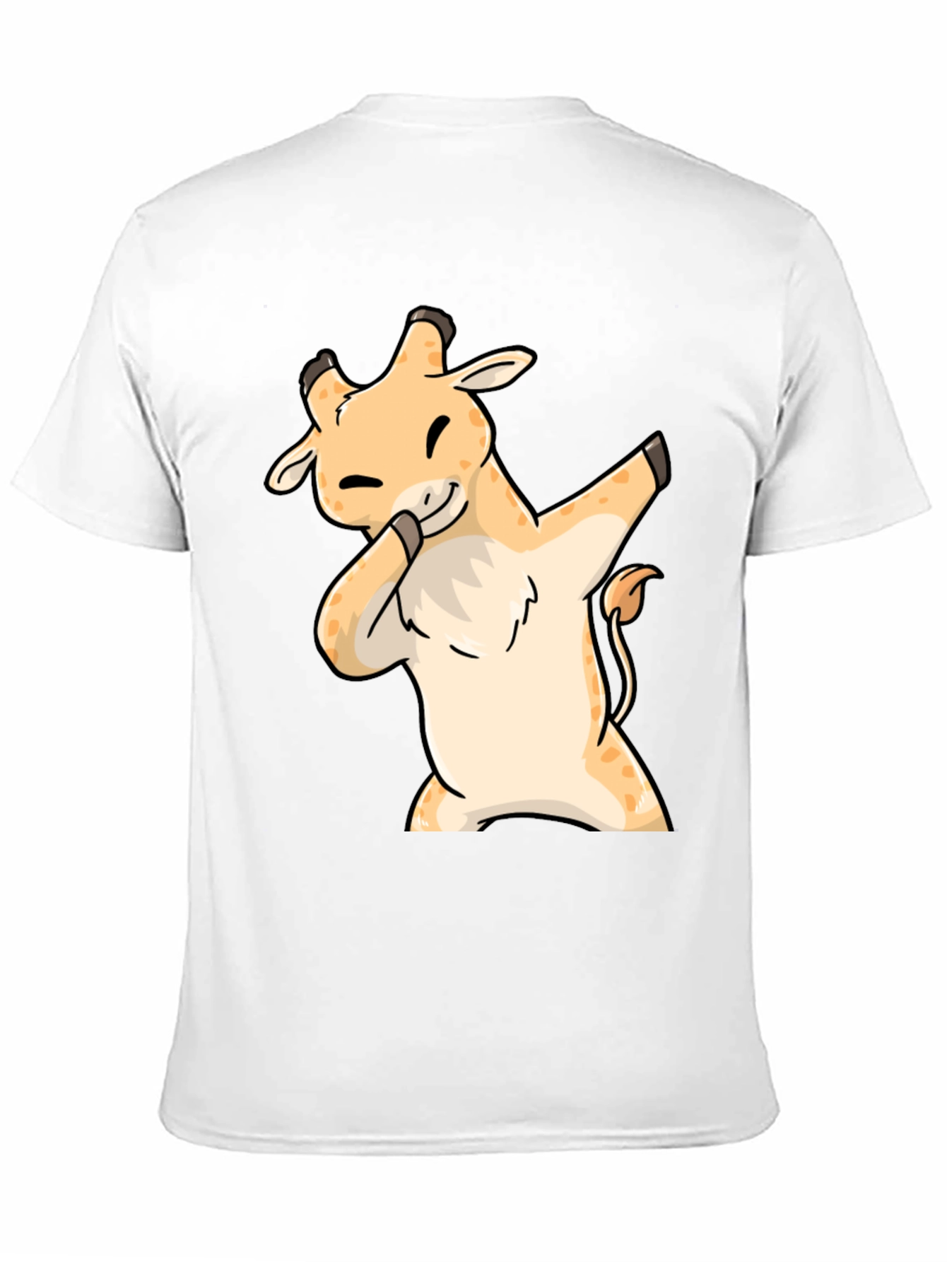 Dabbing Giraffe T-Shirt - Cute Cartoon Animal Tee