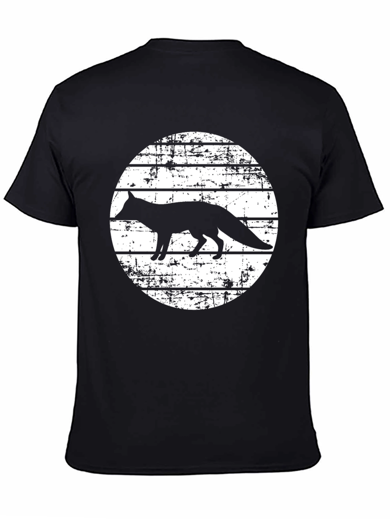 Fox Silhouette Graphic T-Shirt