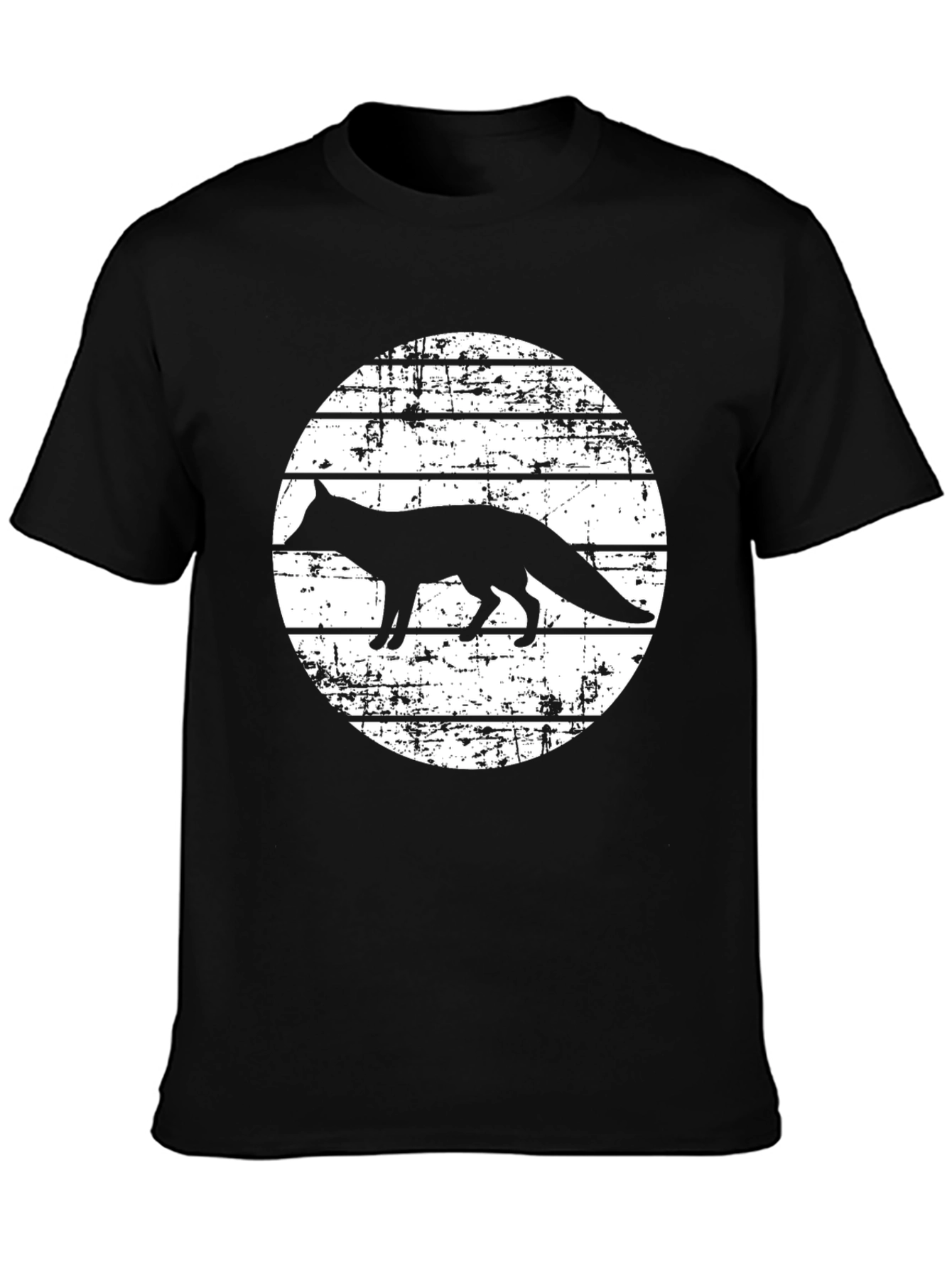 Fox Silhouette Graphic T-Shirt