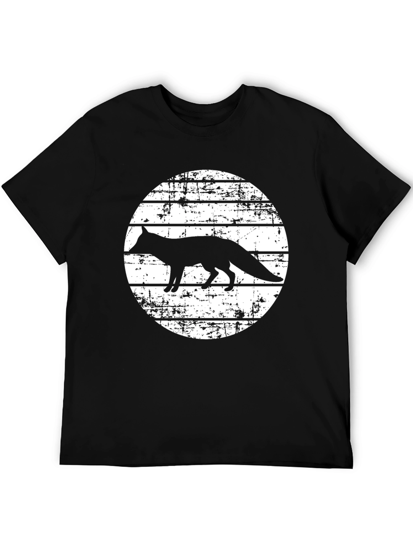 Fox Silhouette Graphic T-Shirt