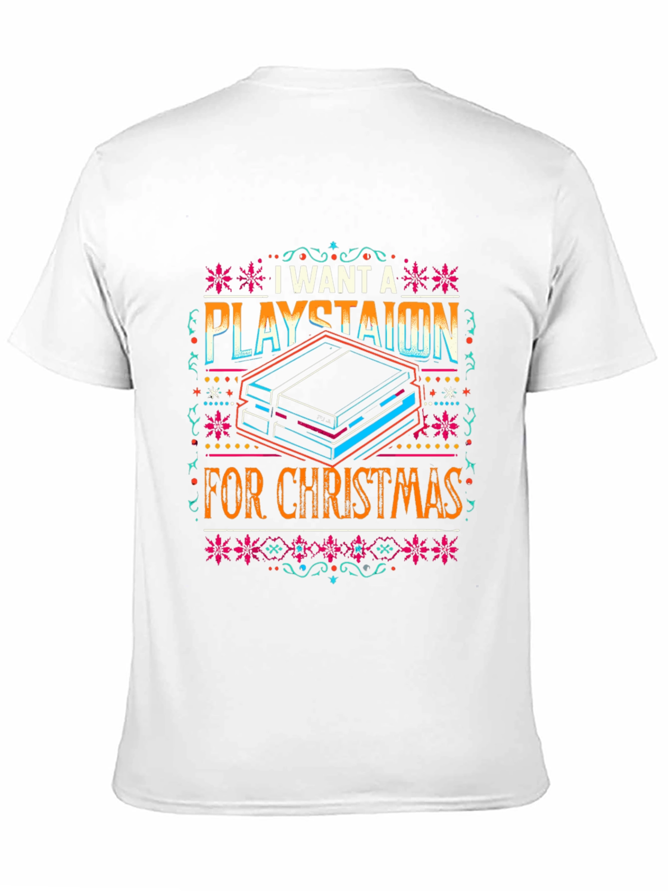 I Want a Playstaion for Christmas Graphic Tee