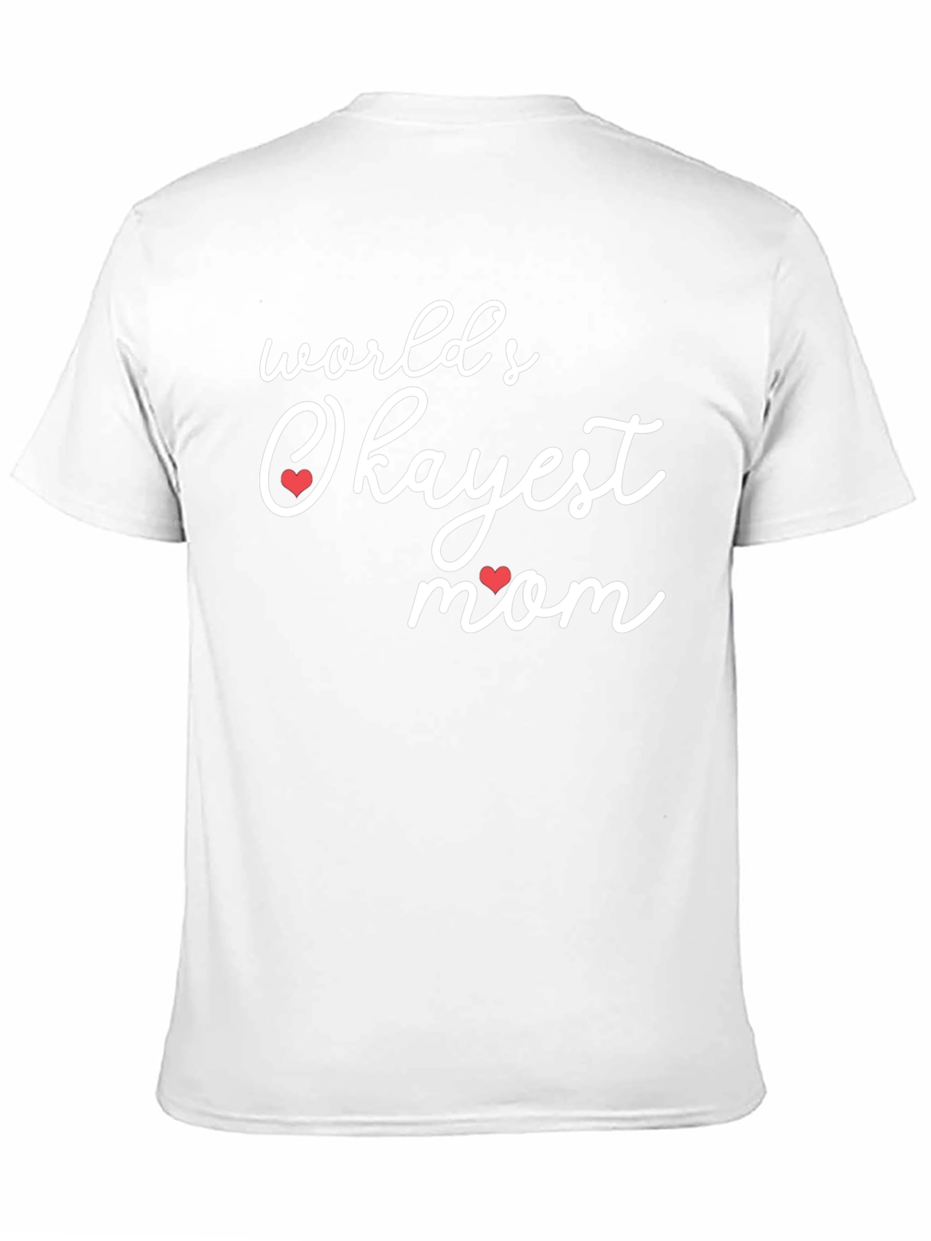 Worlds Okayest Mom Graphic T-Shirt